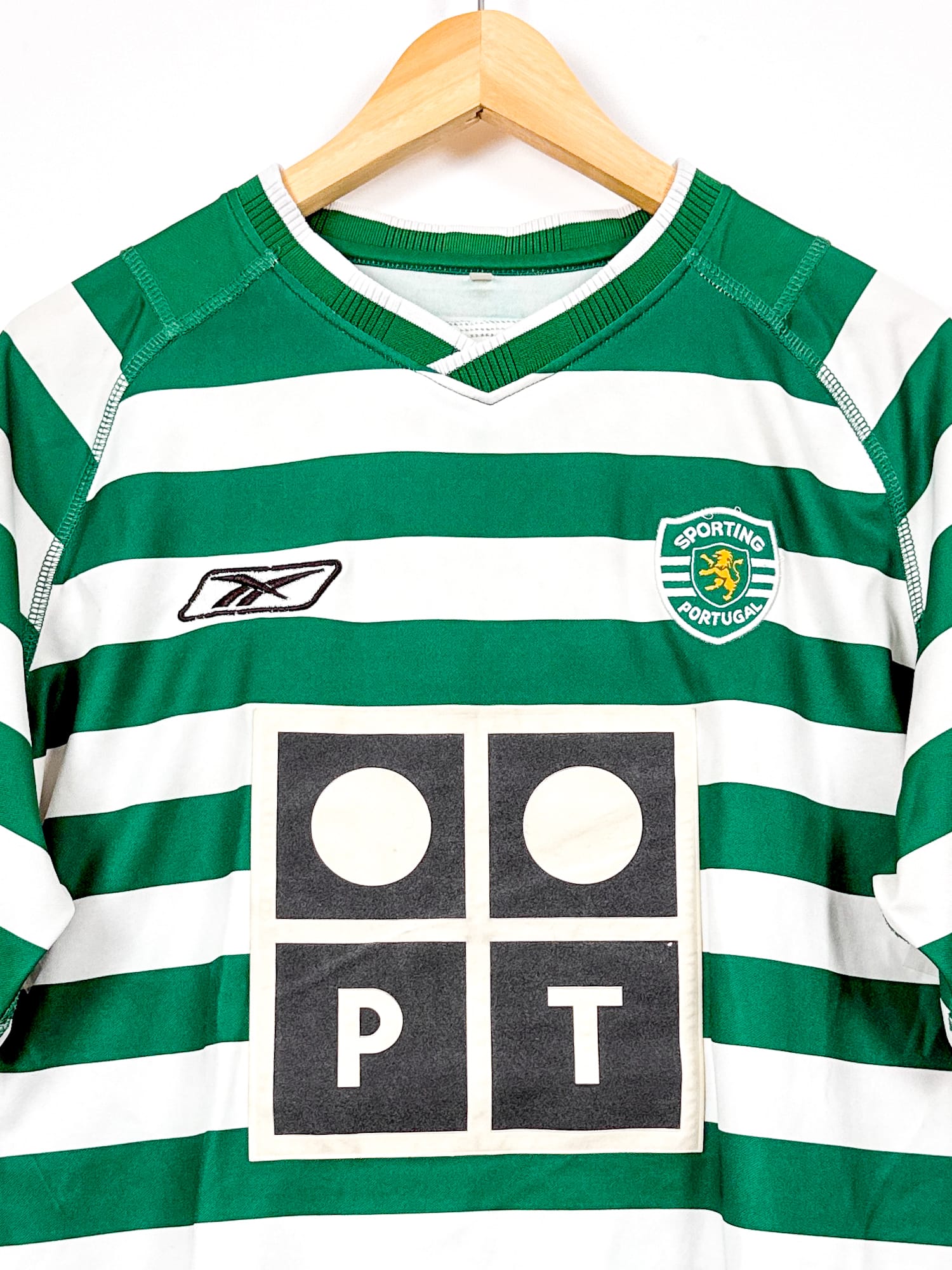 Sporting Portugal 2003/04 Home (S) RONALDO #28