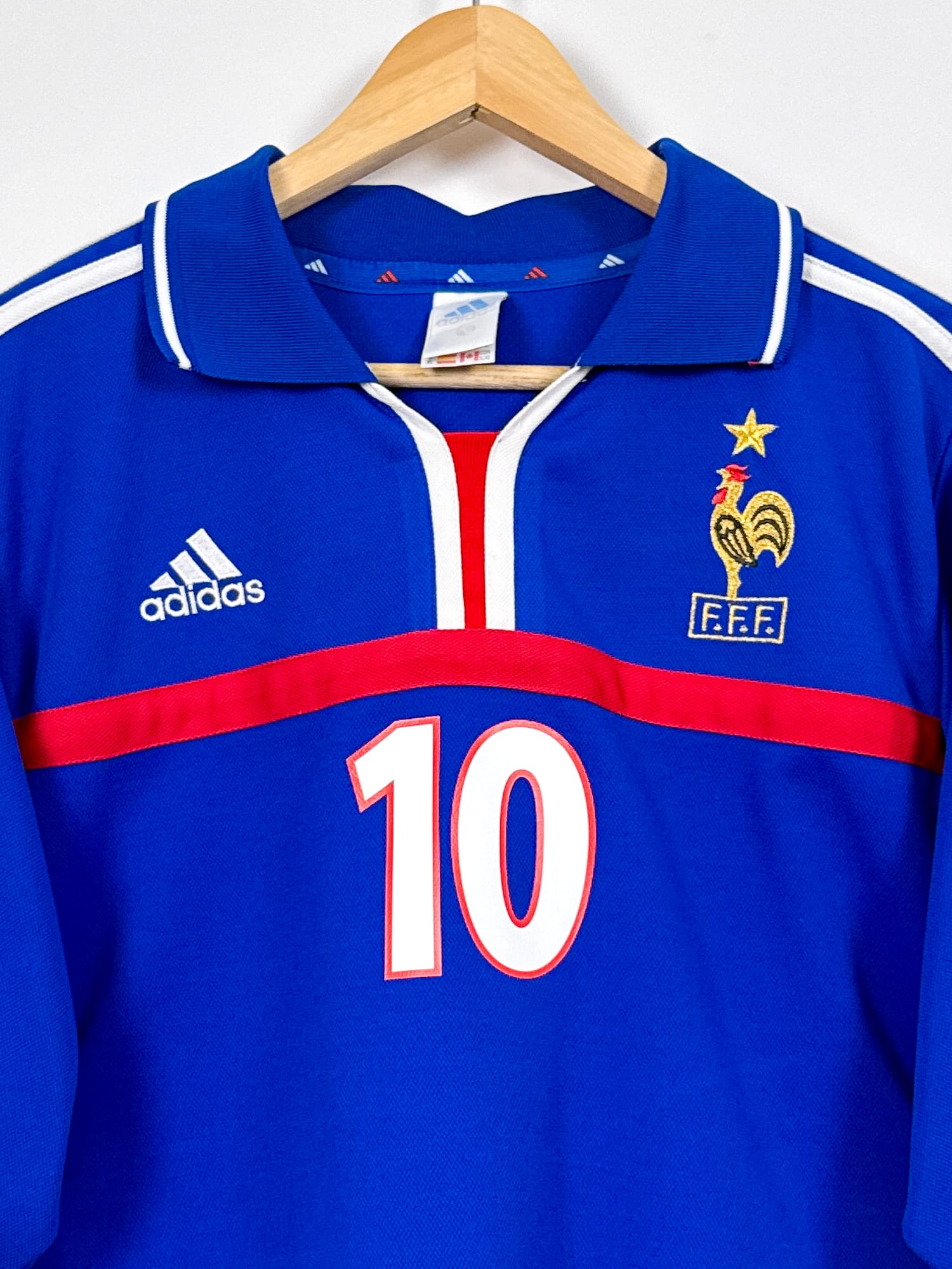 Maillot Equipe de France 2000 Home (XL) ZIDANE #10