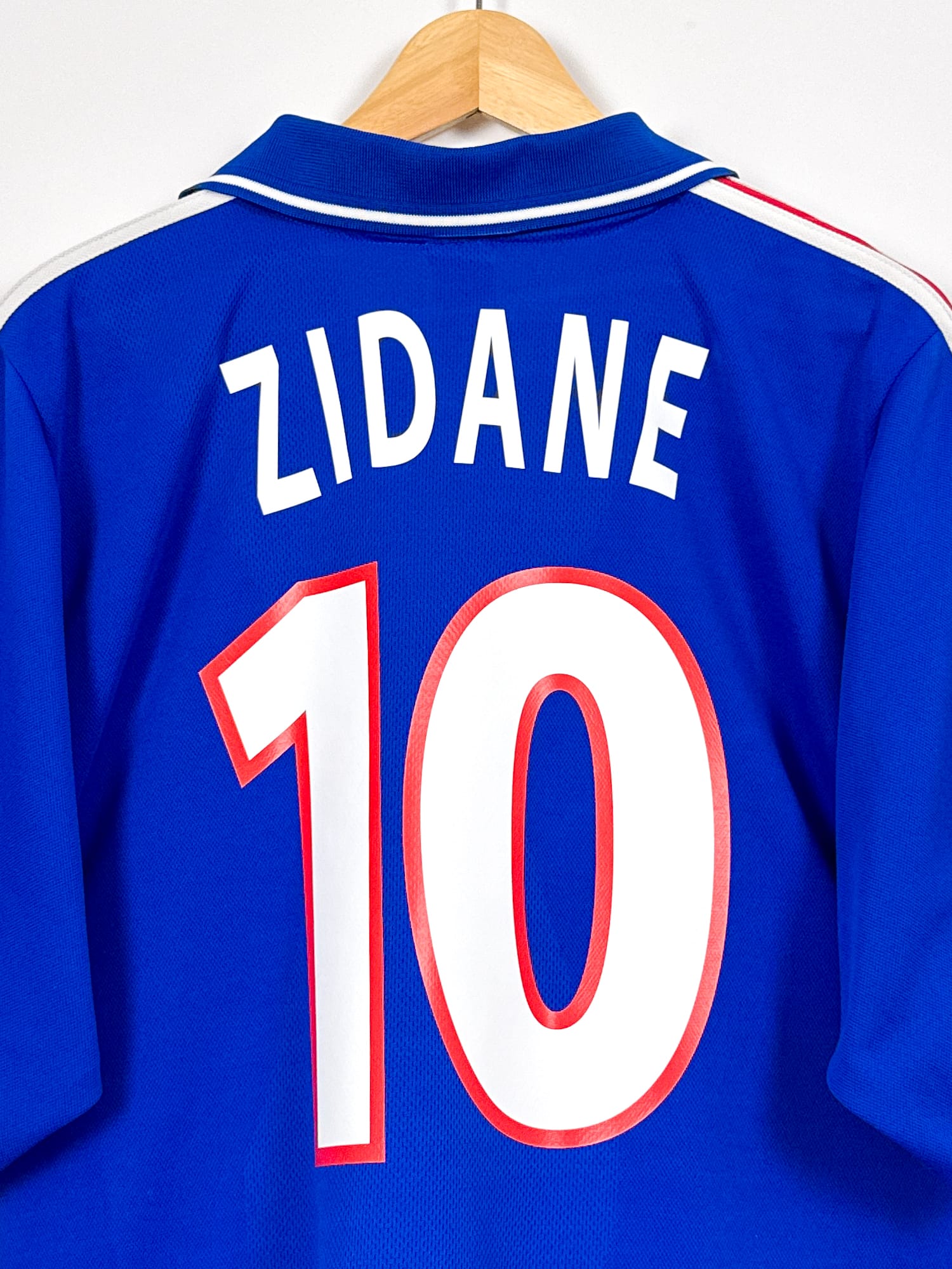 Maillot Equipe de France 2000 Home (XL) ZIDANE #10