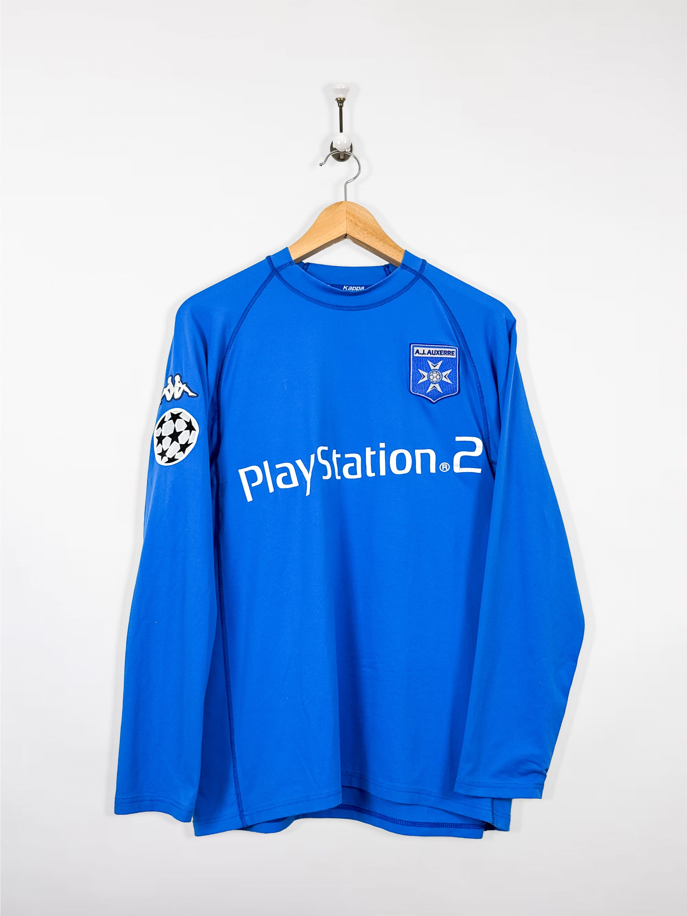 AJ Auxerre 2002/03 European Away (L) CISSÉ #9 – L/S