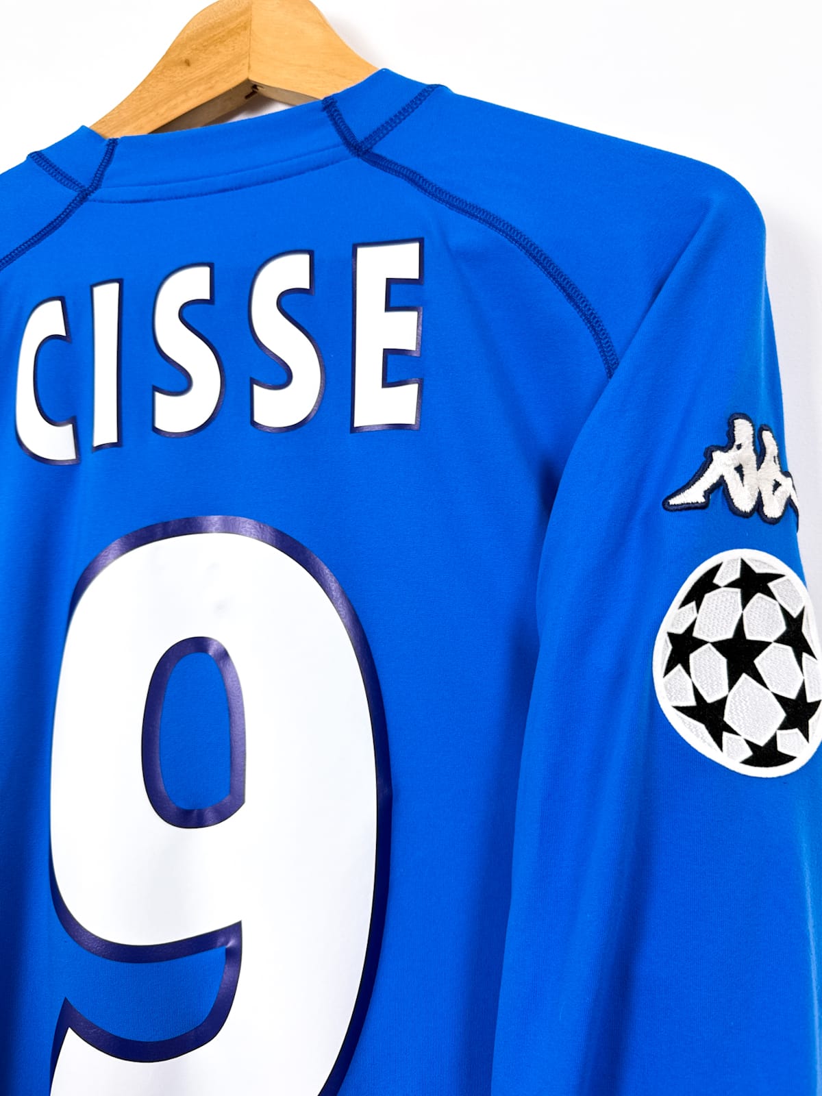 AJ Auxerre 2002/03 European Away (L) CISSÉ #9 – L/S