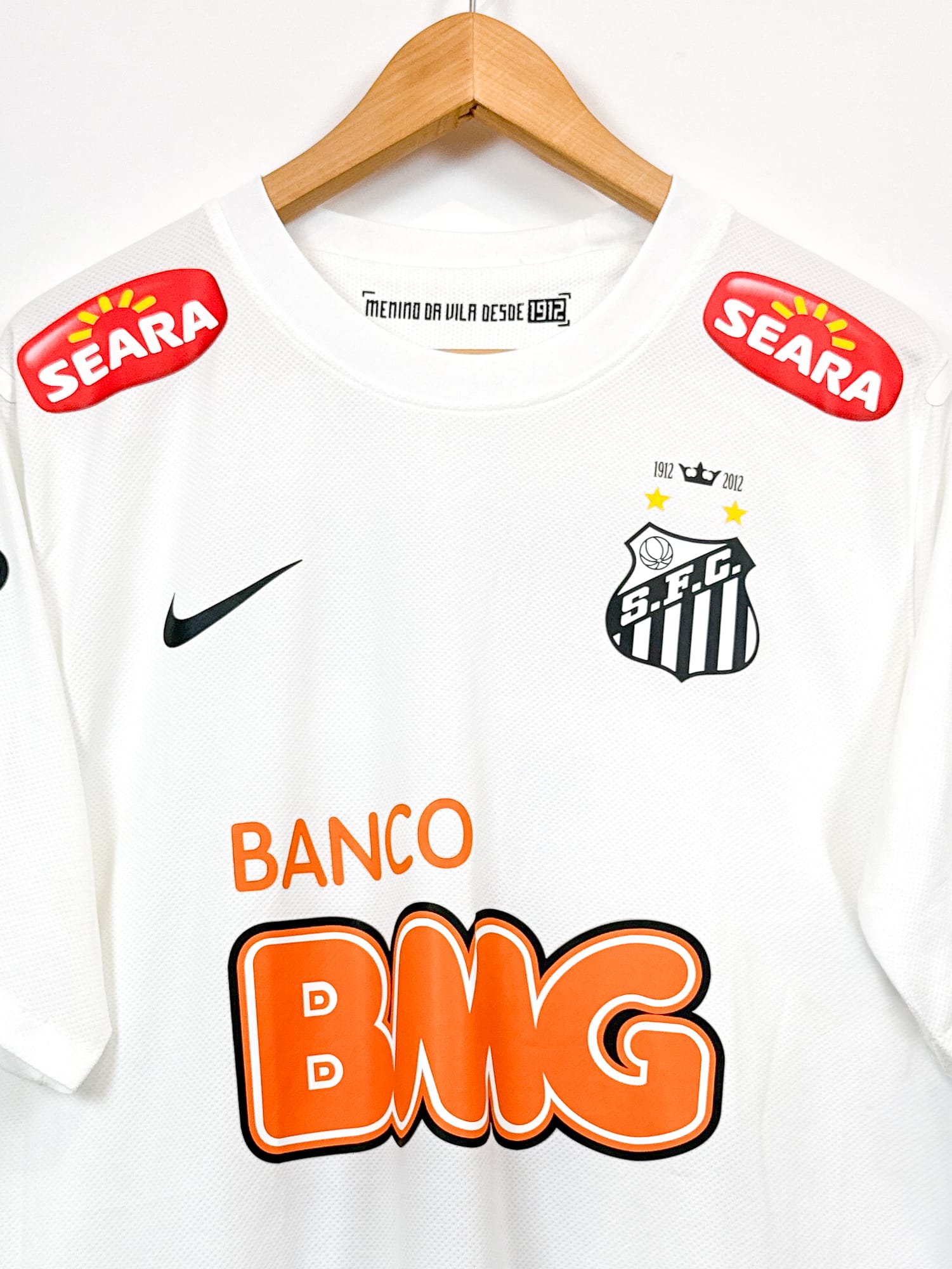 Santos 2012 Home (2XL) NEYMAR JR #11 - Player Issue