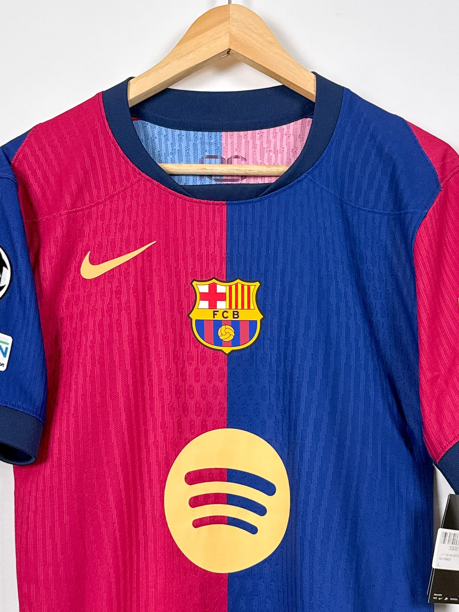 FC Barcelona 2024/25 Home (M) Lamine Yamal #19 Player Issue UCL