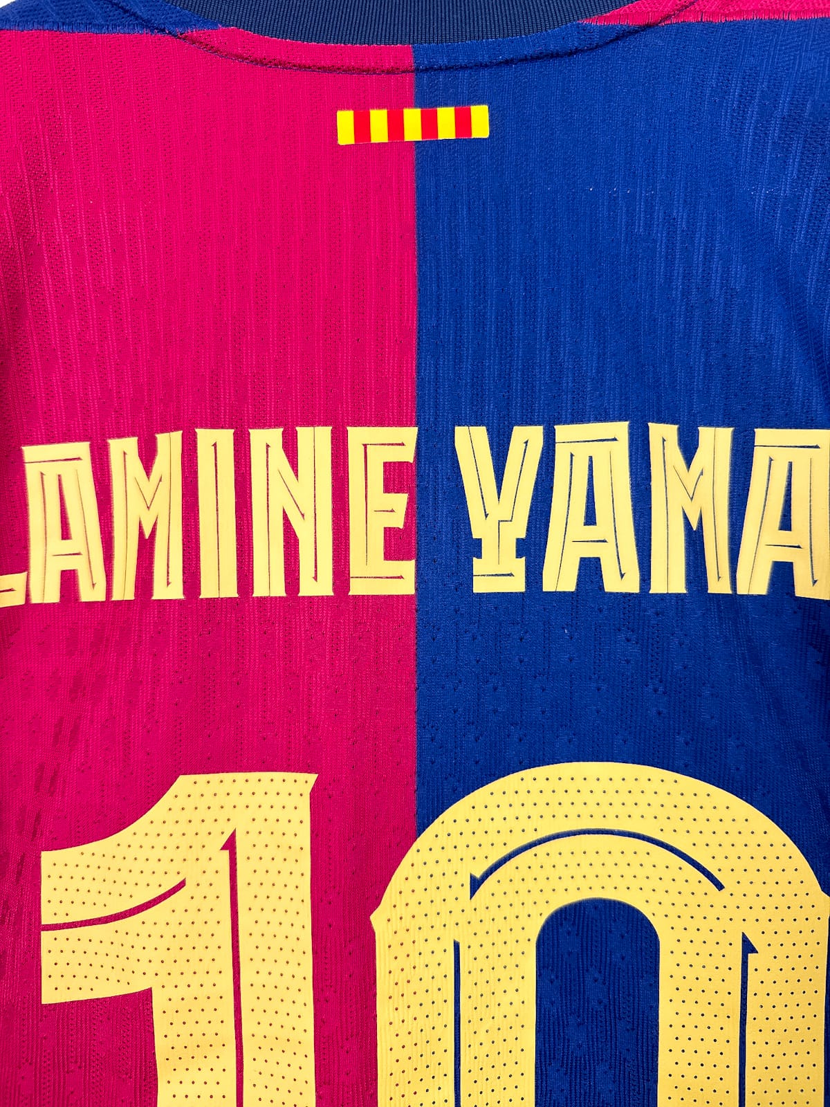 FC Barcelona 2024/25 Home (M) Lamine Yamal #19 Player Issue UCL
