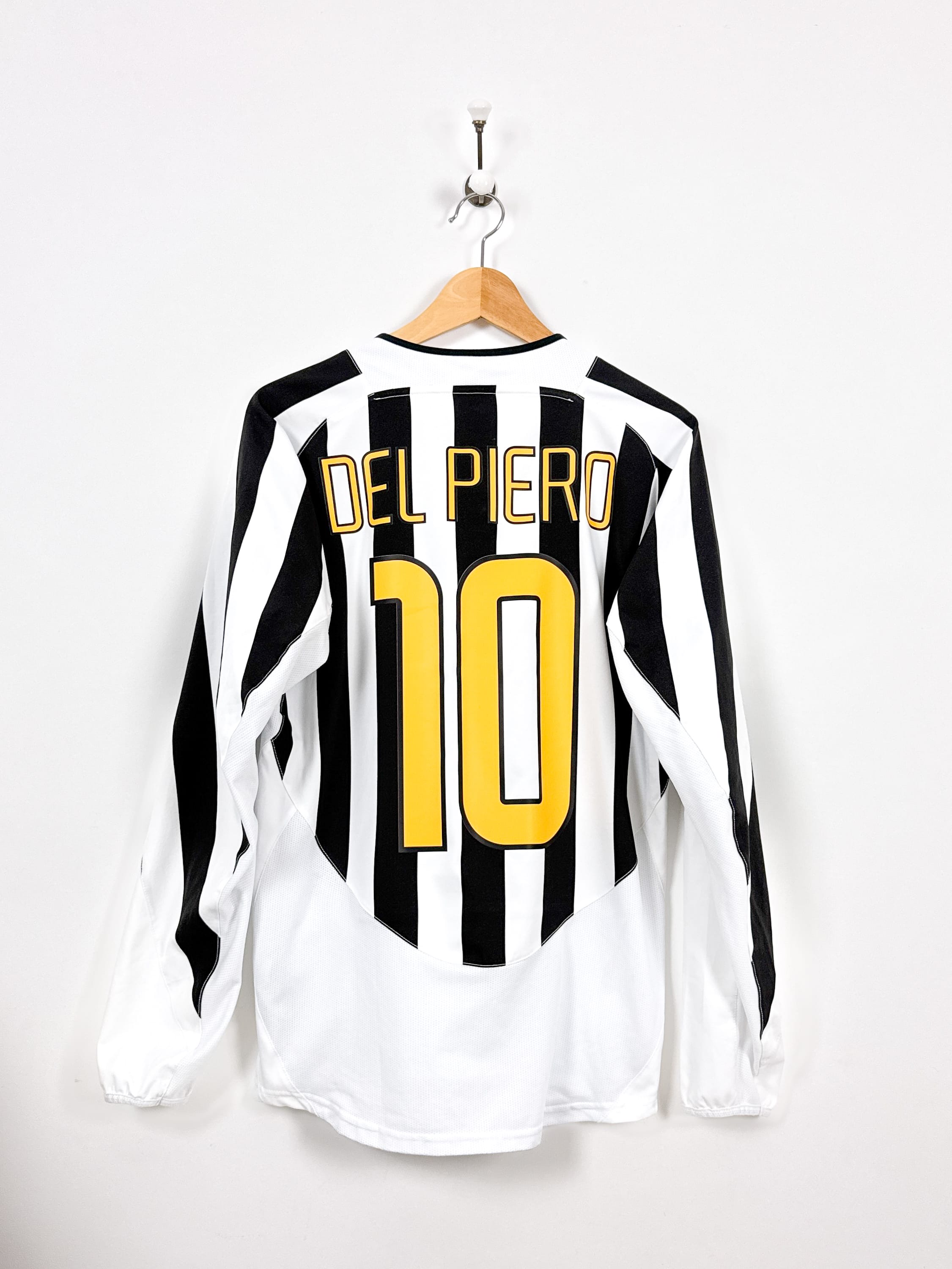 Maillot Juventus 2003/04 Home (S) DEL PIERO #10 LS