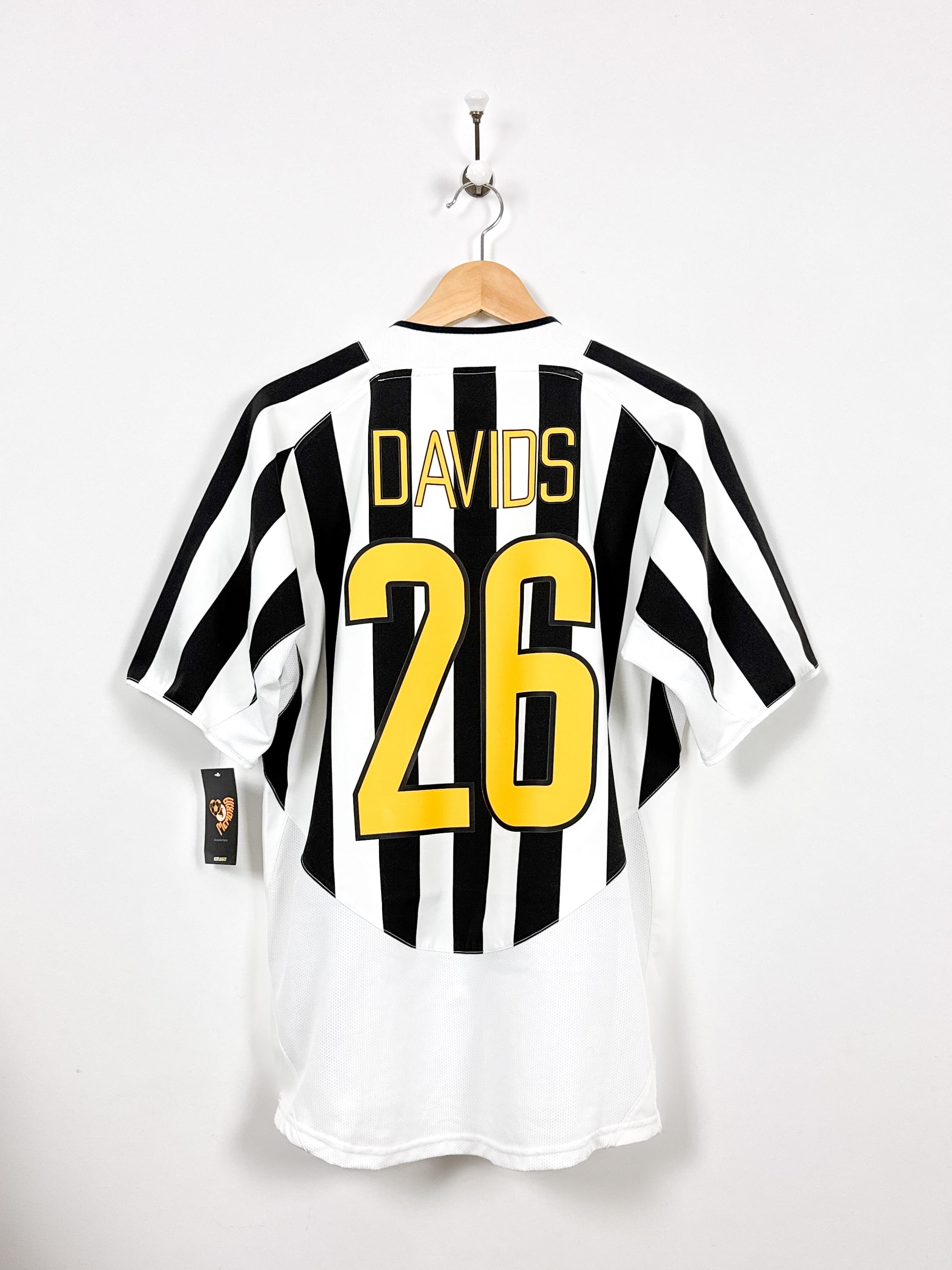 Maillot Juventus 2003/04 Home (M) DAVIDS #26