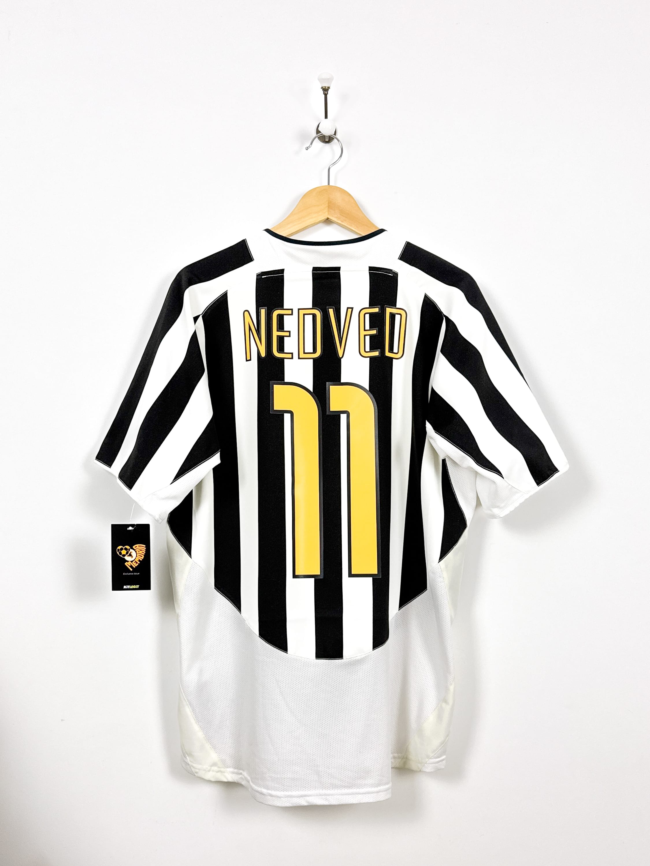 Maillot Juventus 2003/04 Home (M) NEDVED #11