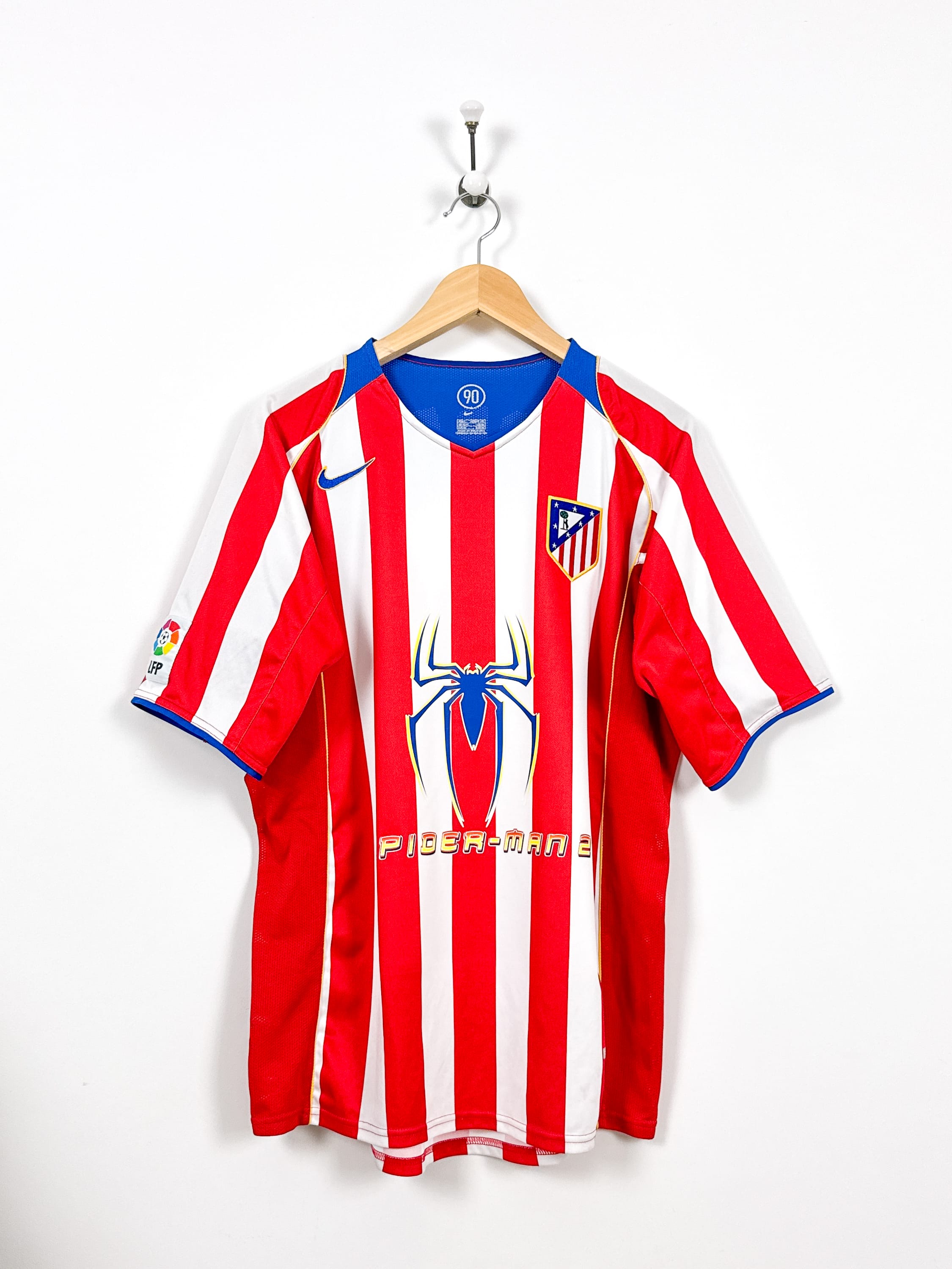 🕷️ Atlético Madrid 2004/05 Home (L) TORRES #9