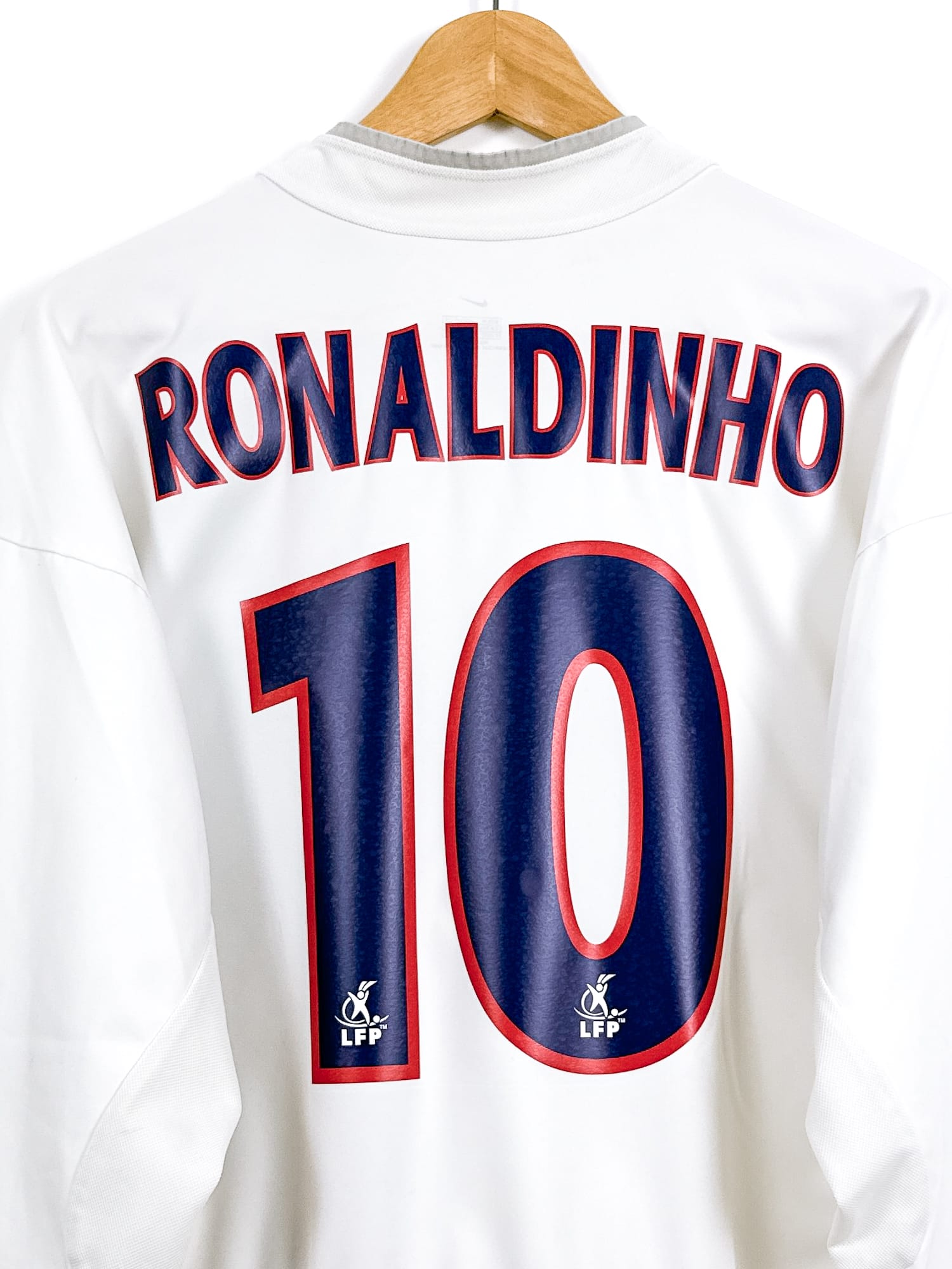 Paris Saint-Germain 2002/03 Away (M) RONALDINHO #10 L/S