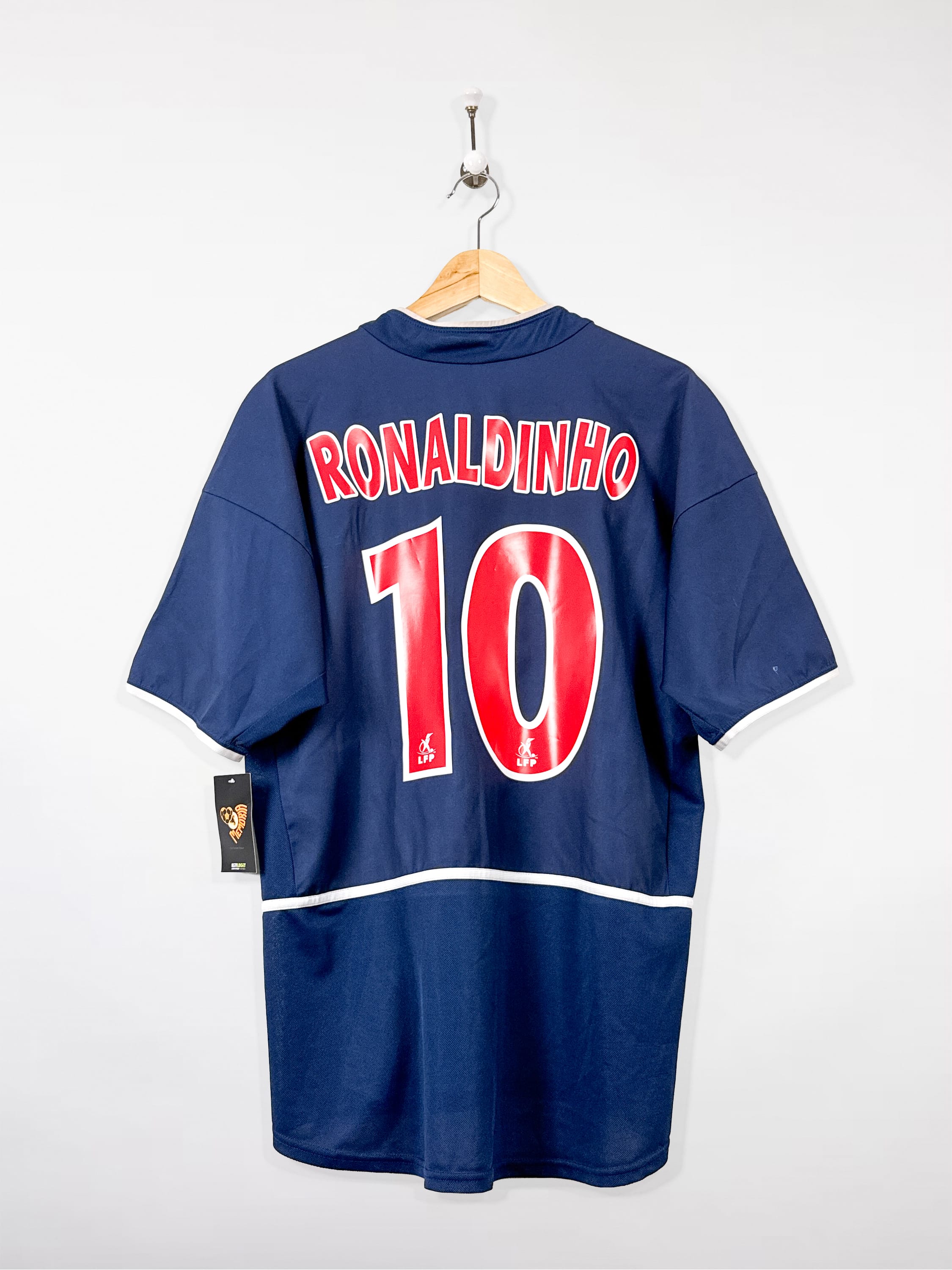 Maillot PSG 2002/03 Home (L) RONALDINHO #10