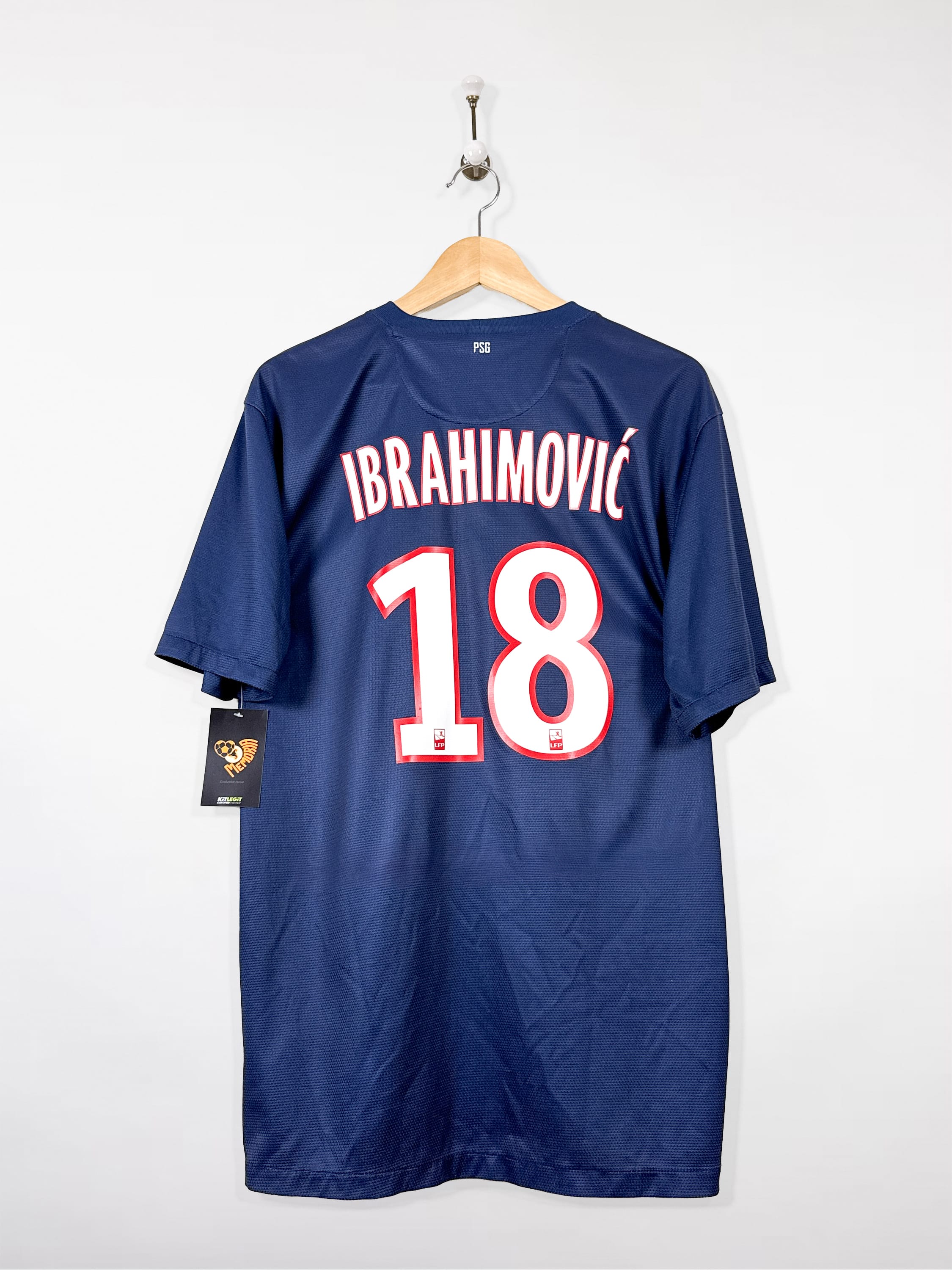Maillot PSG 2012/13 Home (XL) IBRAHIMOVIĆ #18