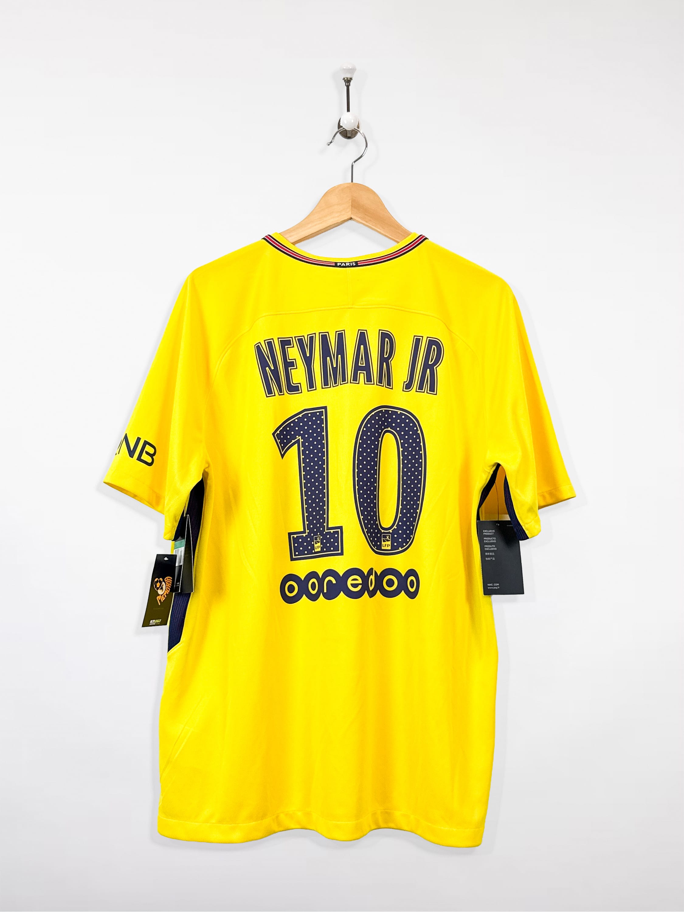 Maillot PSG 2017/18 Away (XL) NEYMAR JR #10 – BNWT