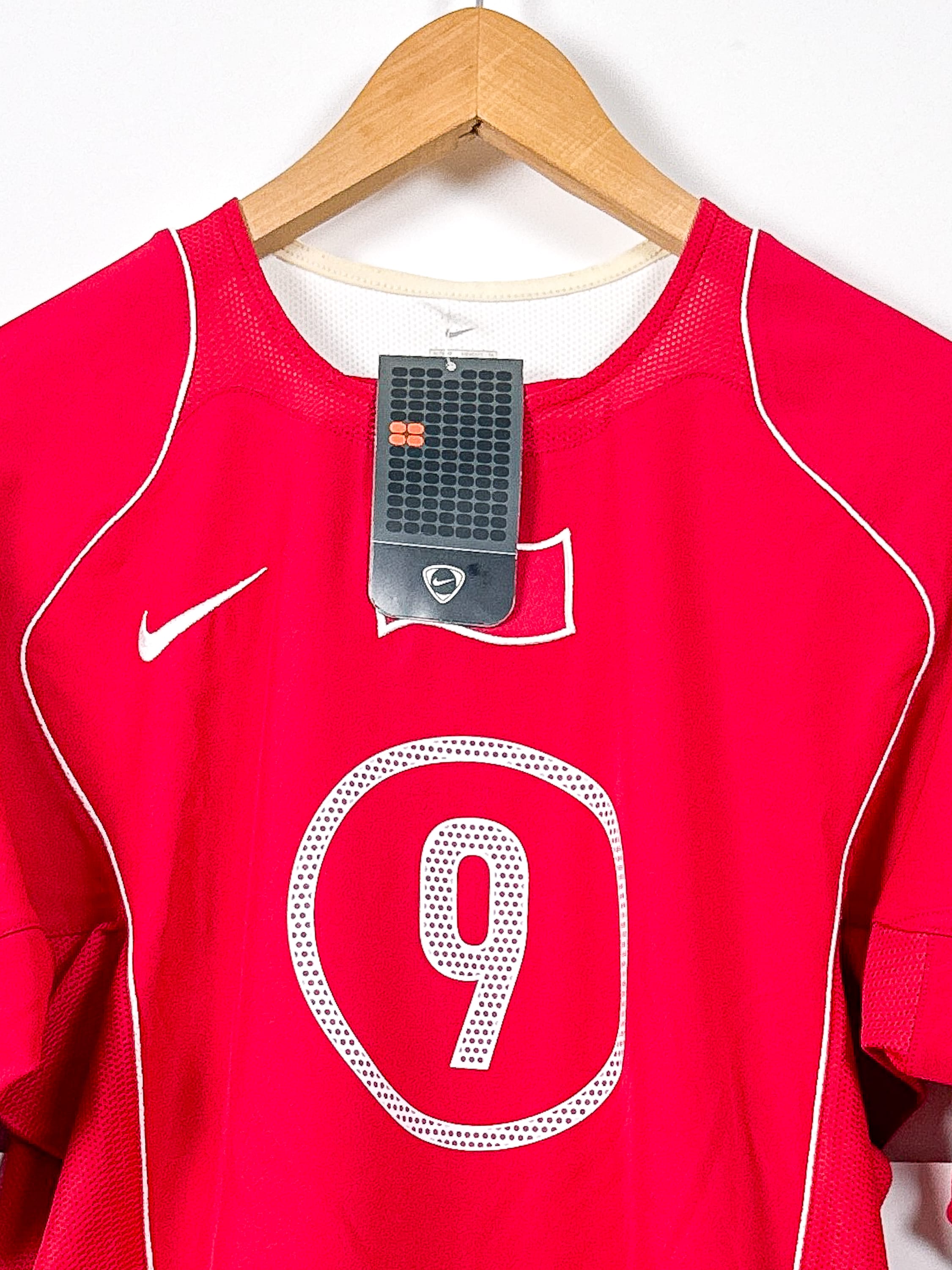 Maillot Turquie 2004 Home (M) HAKAN ŞÜKÜR #9 – BNWT