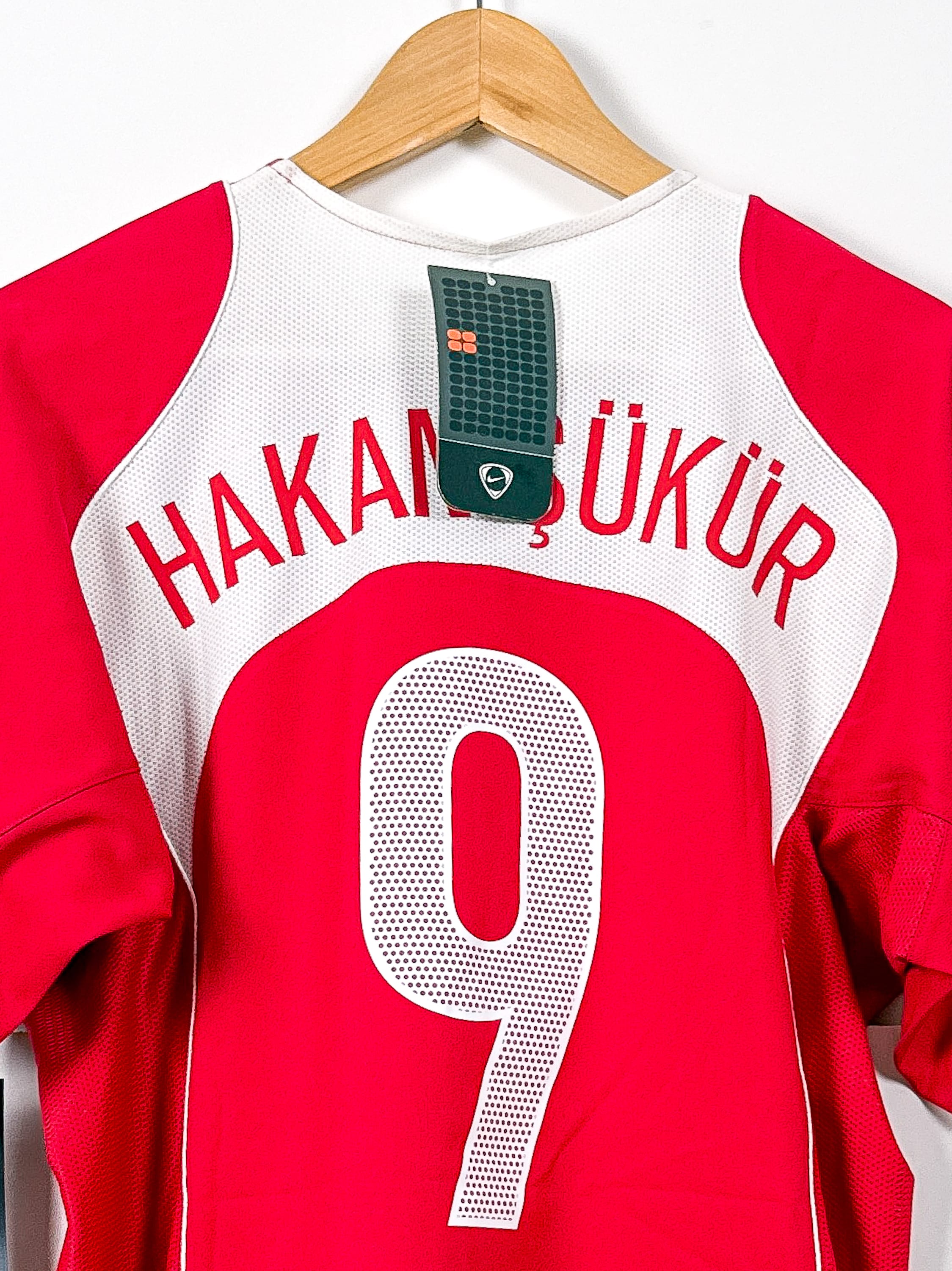 Maillot Turquie 2004 Home (M) HAKAN ŞÜKÜR #9 – BNWT