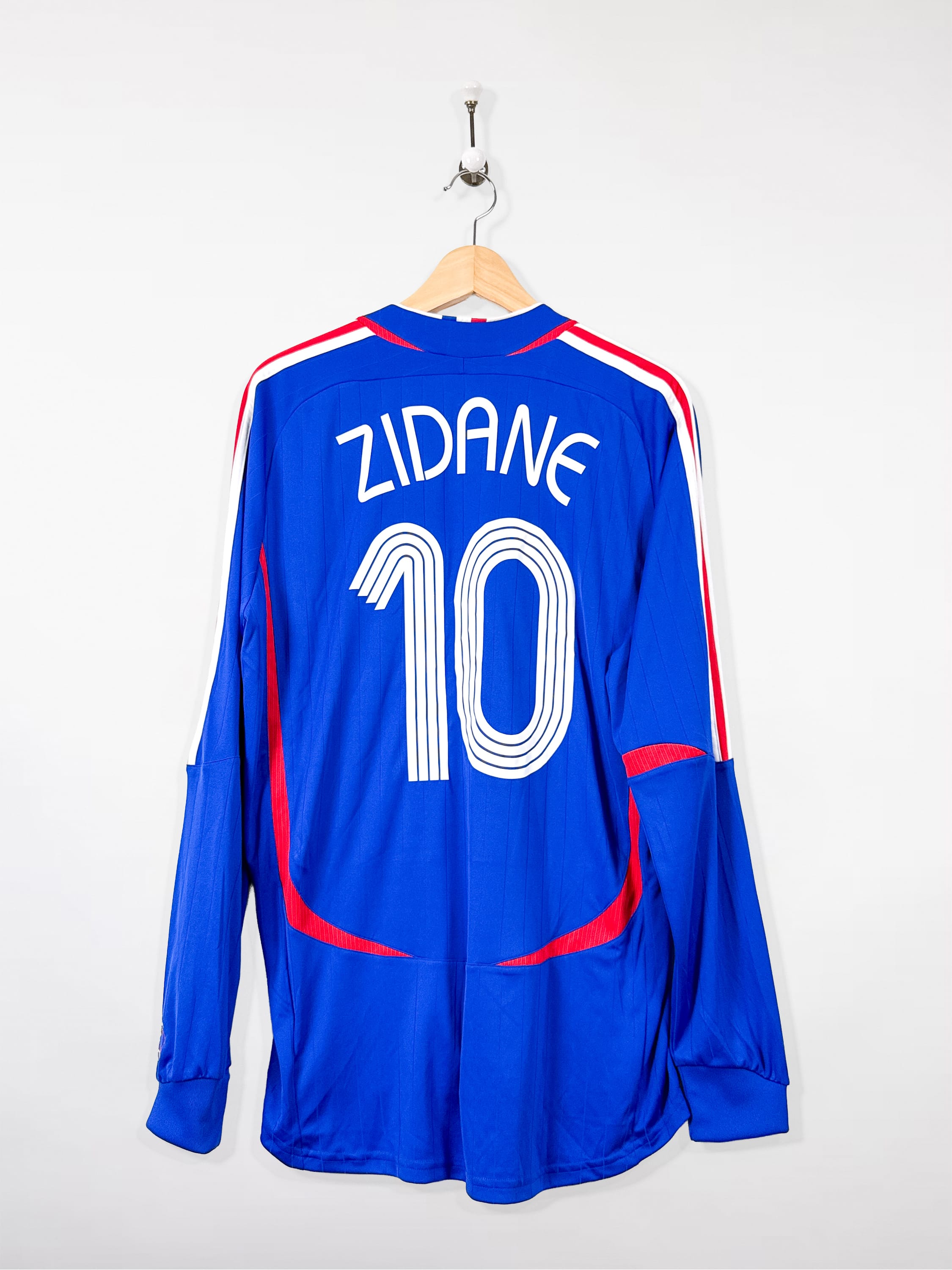 Maillot Equipe de France 2006 Home (L) ZIDANE #10 L/S BNWT