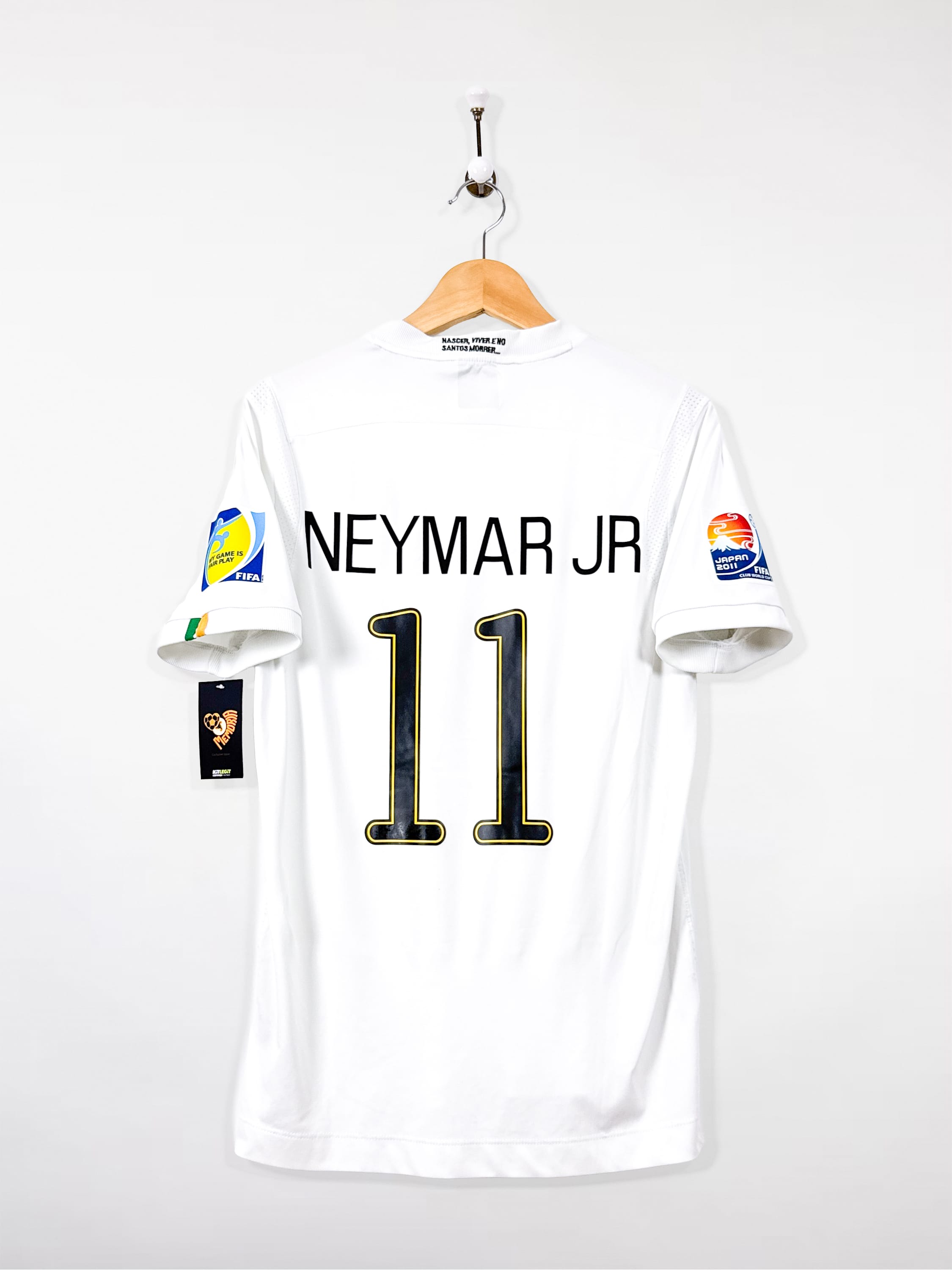 Maillot Santos FC 2011 Home (M) NEYMAR JR #11 FIFA CWC