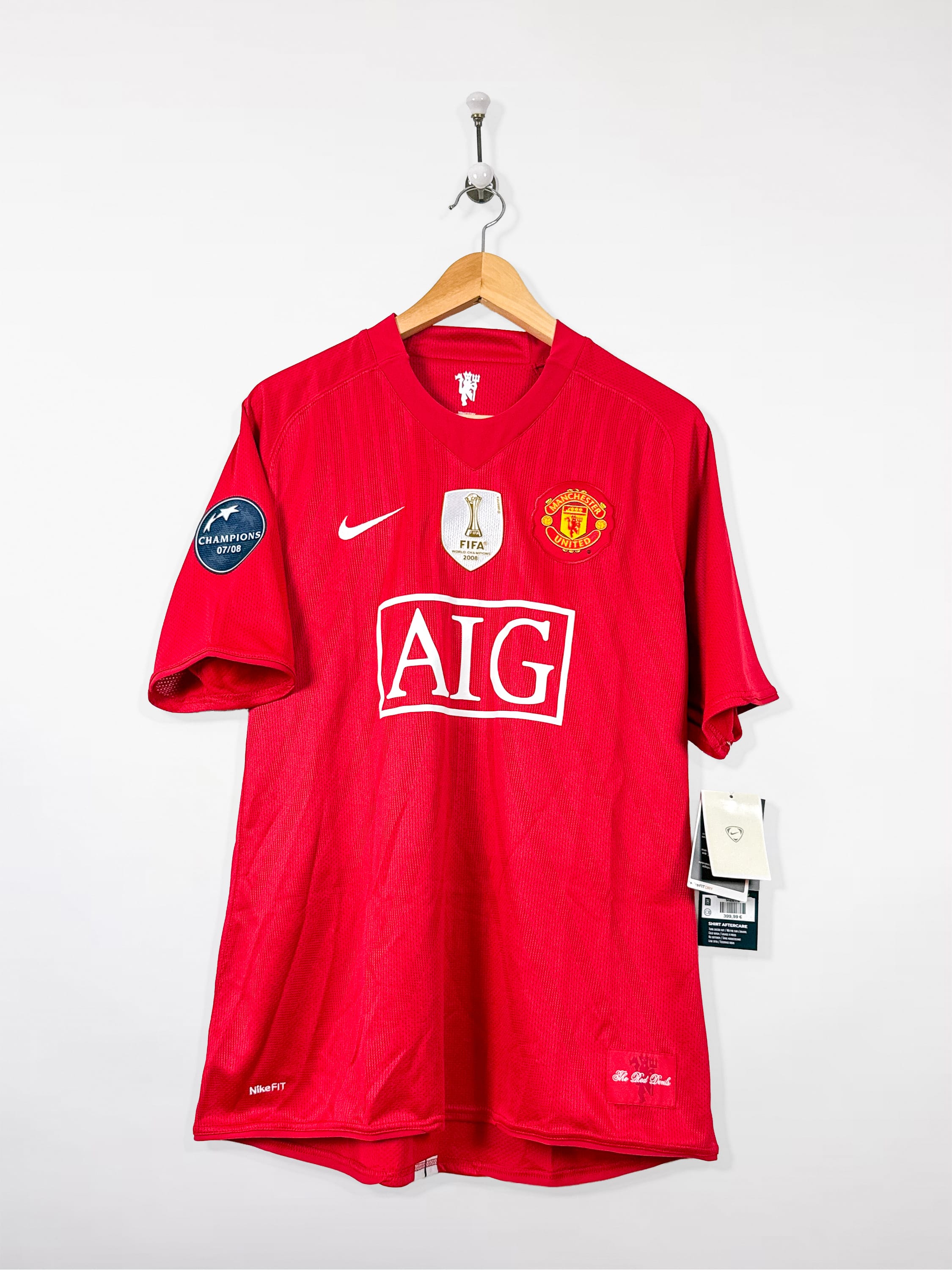 Maillot Manchester United 2008/09 Home (L) RONALDO #7 BNWT