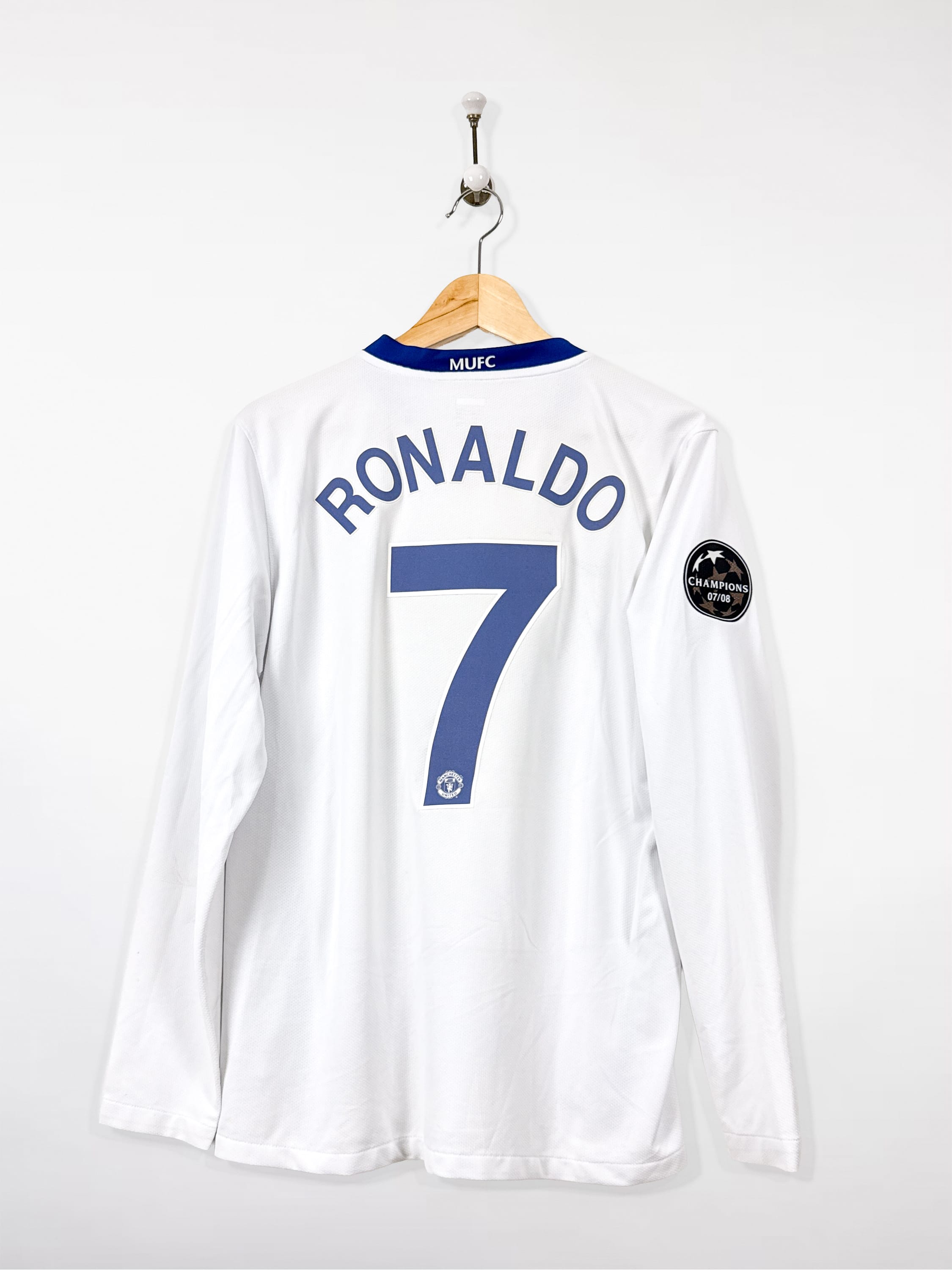 Maillot Manchester United 2008/09 Away (M) RONALDO #7 L/S