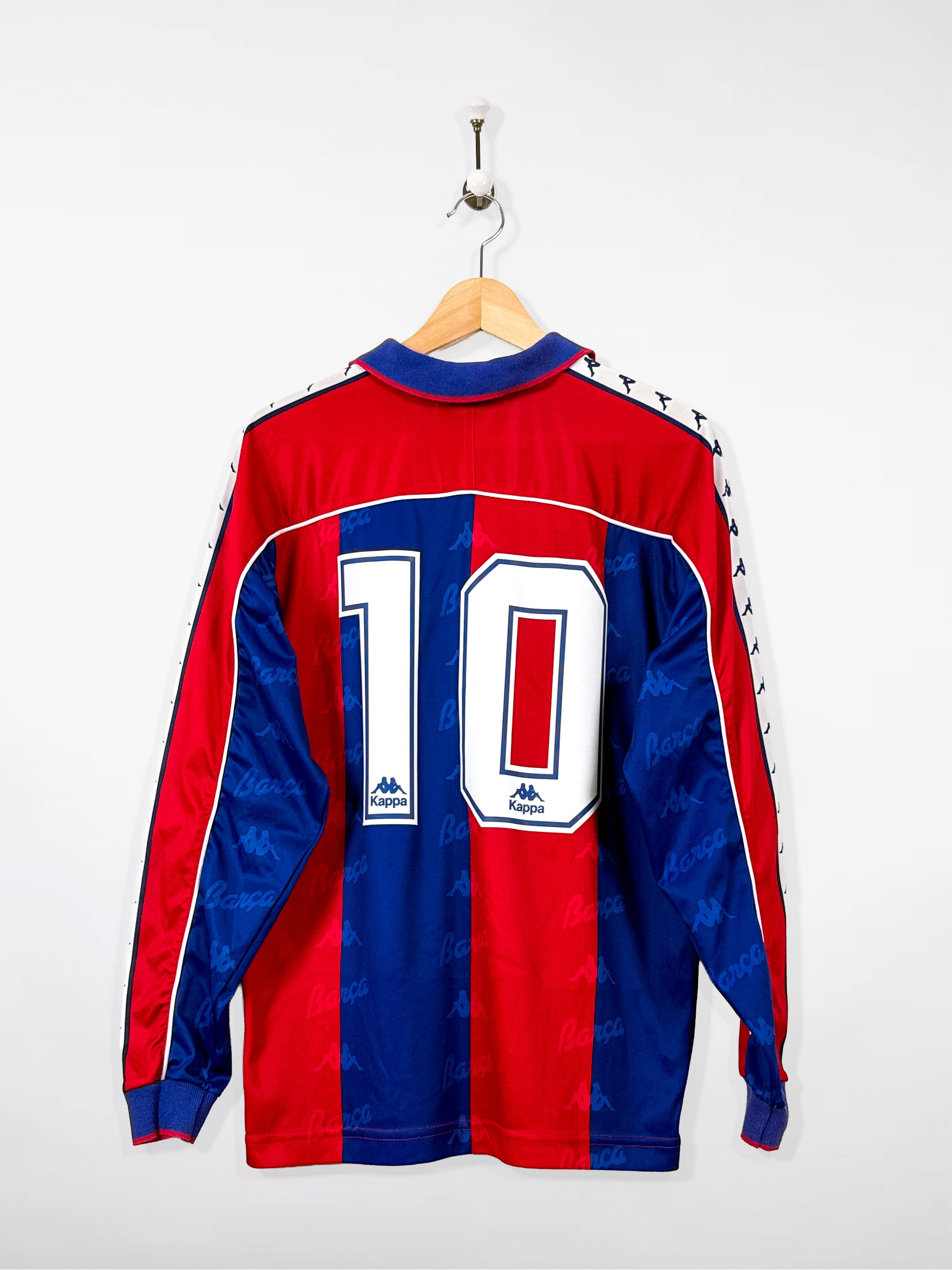 Maillot FC Barcelona 1992/95 Home (M) ROMARIO #10 L/S