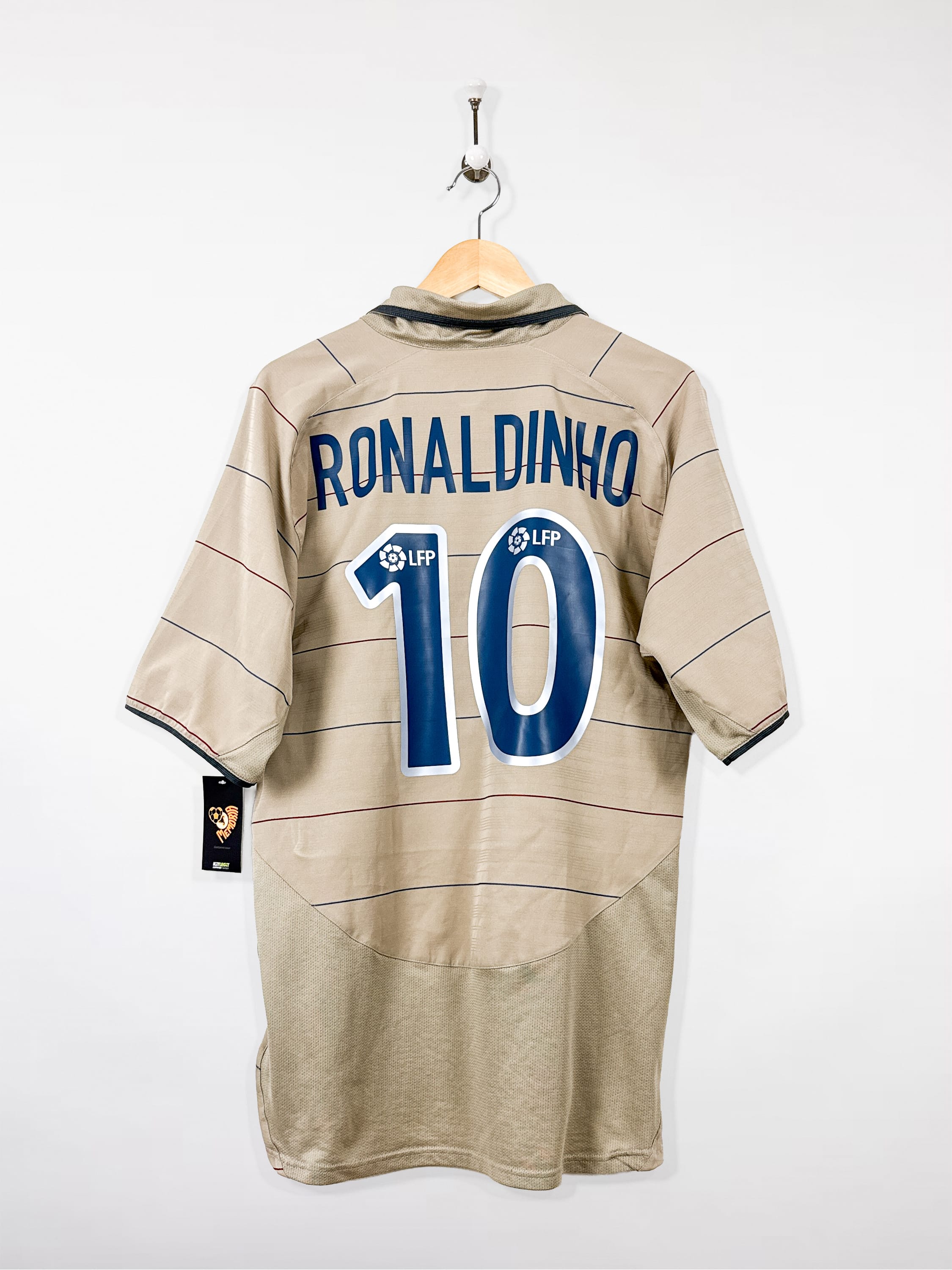 Maillot FC Barcelone 2003/05 Away (XL) RONALDINHO #10