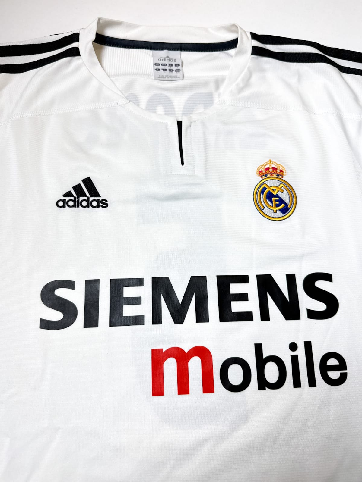 Maillot Real Madrid 2003/04 Home (L) ZIDANE #5 L/S UCL