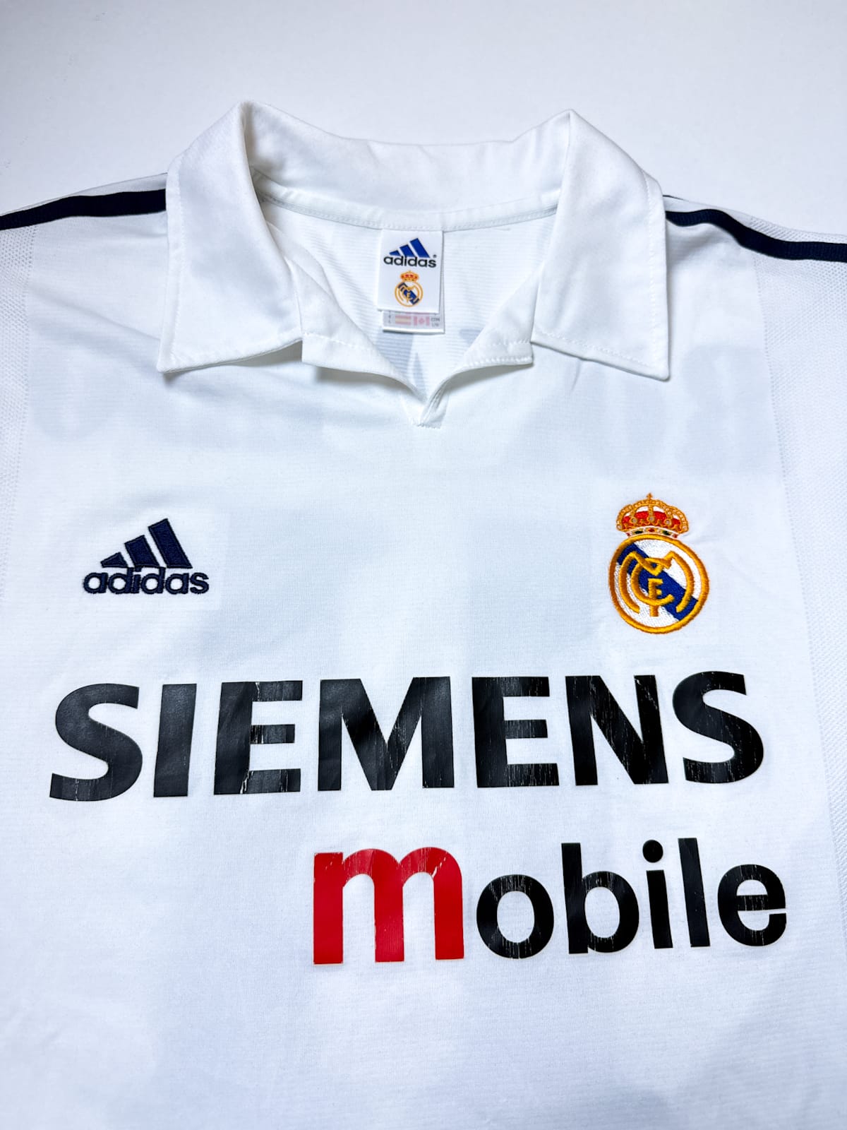 Maillot Real Madrid 2002/03 Home (L) RONALDO #11 - Player Issue L/S