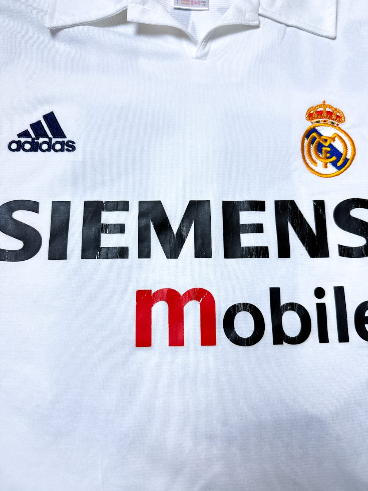 Maillot Real Madrid 2002/03 Home (L) RONALDO #11 - Player Issue L/S