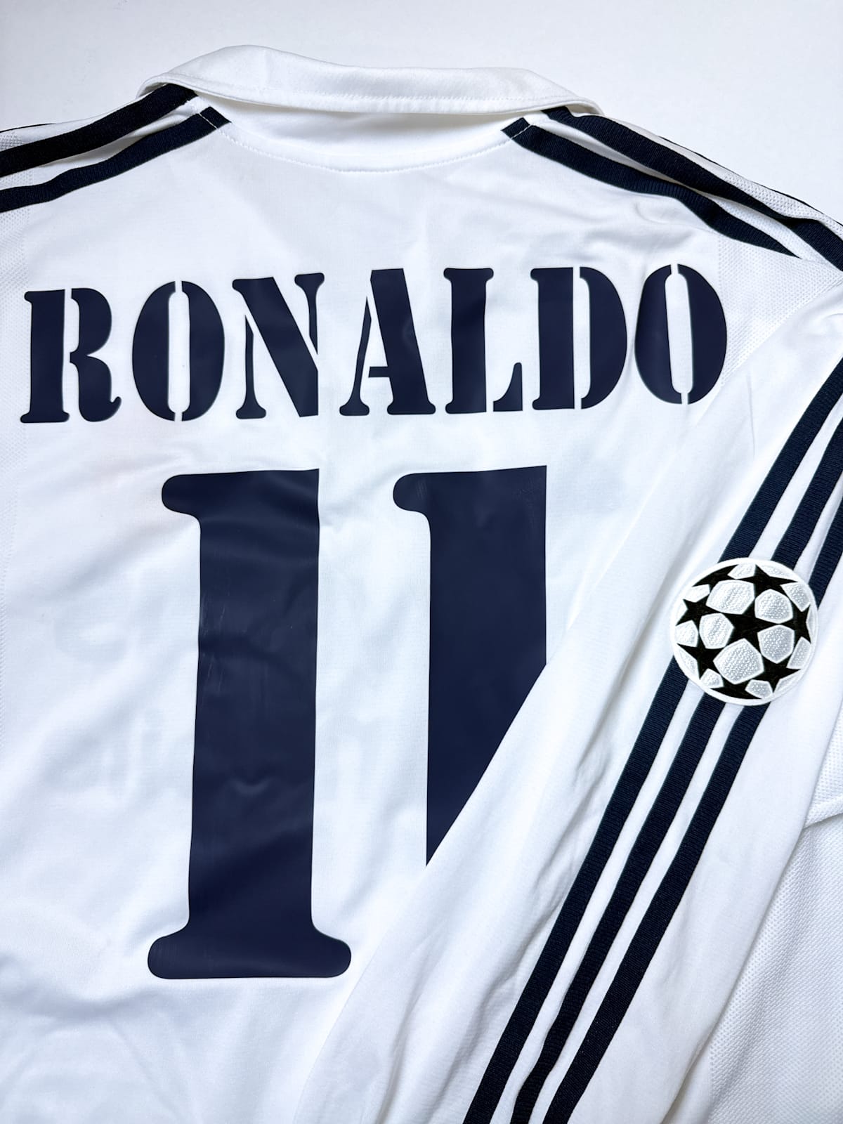 Maillot Real Madrid 2002/03 Home (L) RONALDO #11 - Player Issue L/S