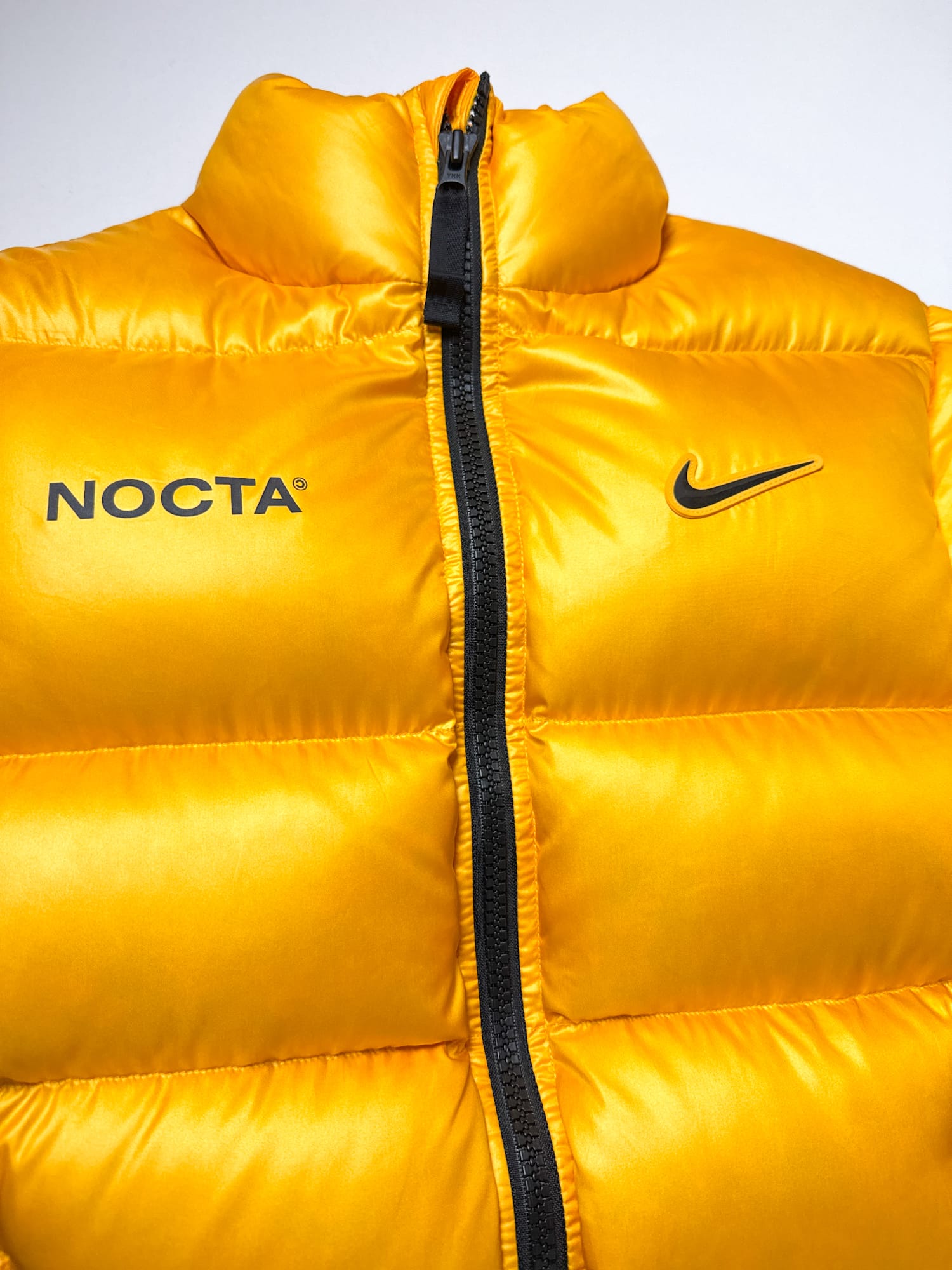 Nike x NOCTA Sunset Puffer Yellow Down Jacket BNWT