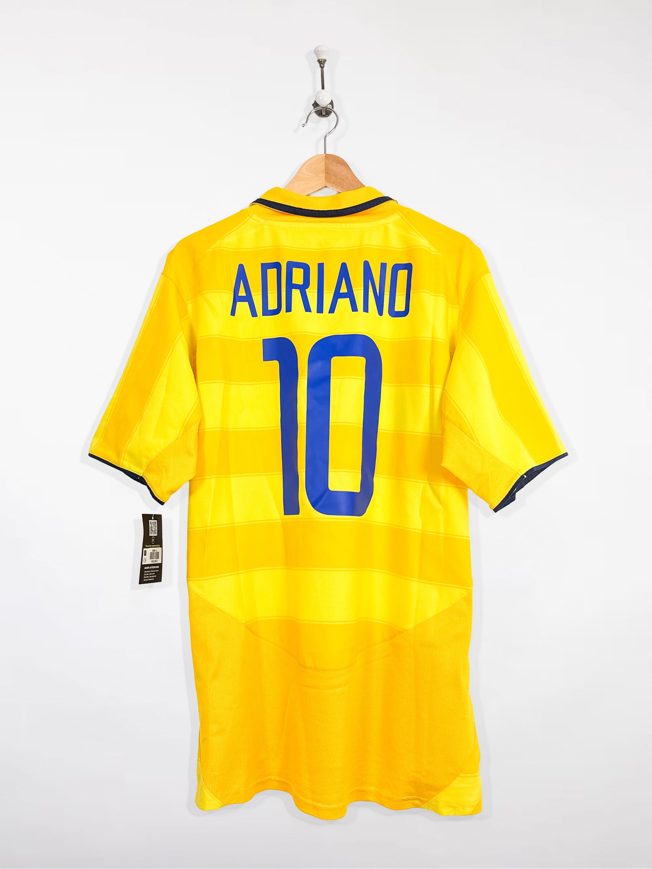 Maillot Inter Milan 2003/04 Third (L) ADRIANO #10