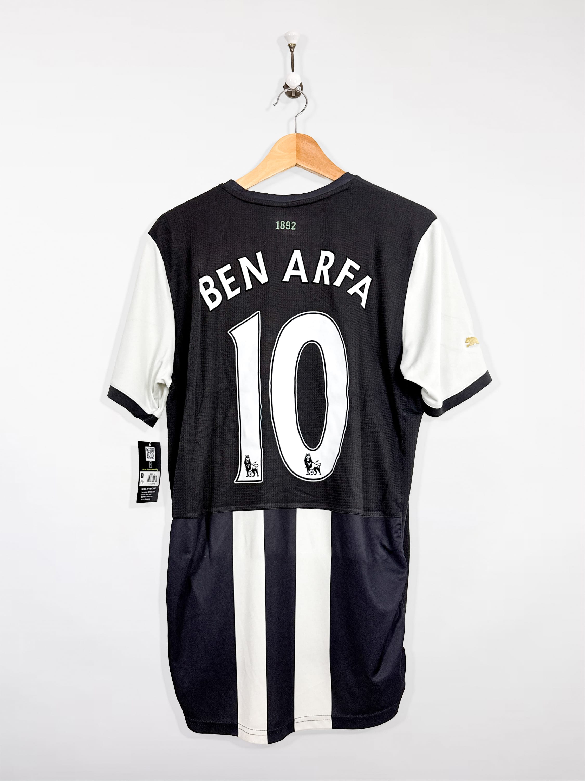 Maillot Newcastle United 2011/12 Home (L) BEN ARFA #10