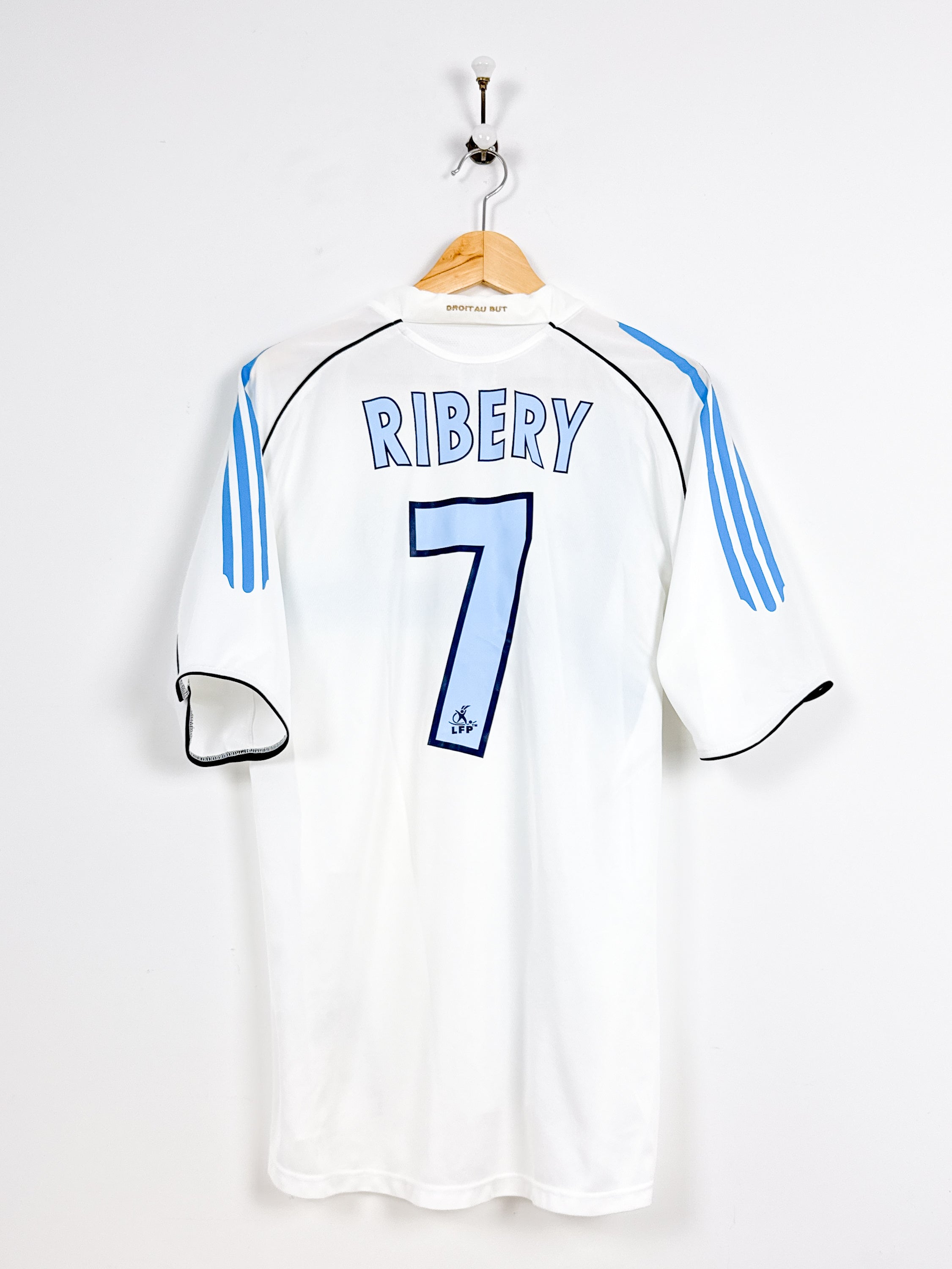 Maillot Olympique de Marseille 2005/06 Home (XL) RIBÉRY #7