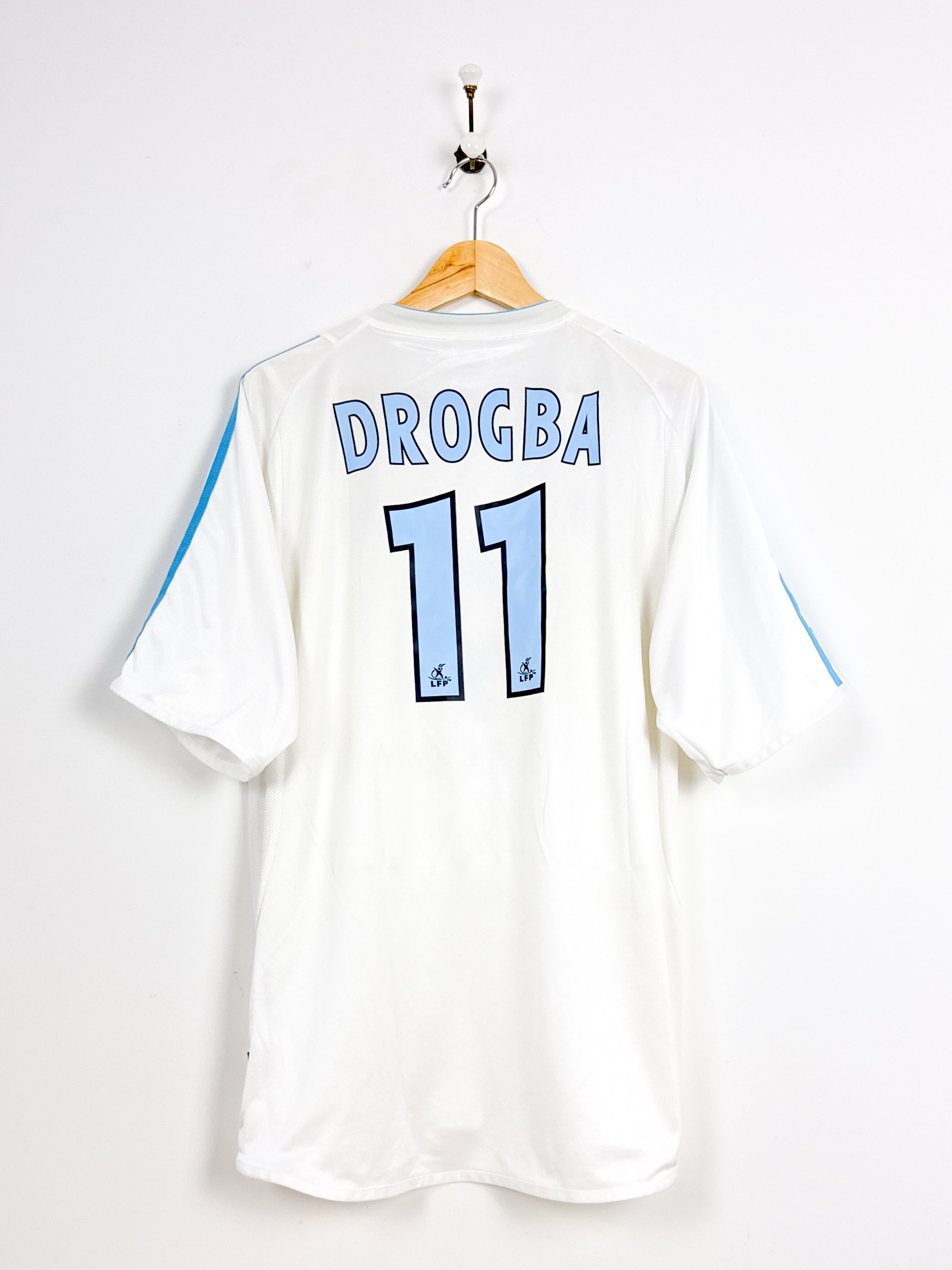 Maillot Olympique de Marseille 2003/04 Home (XL) DROGBA #11