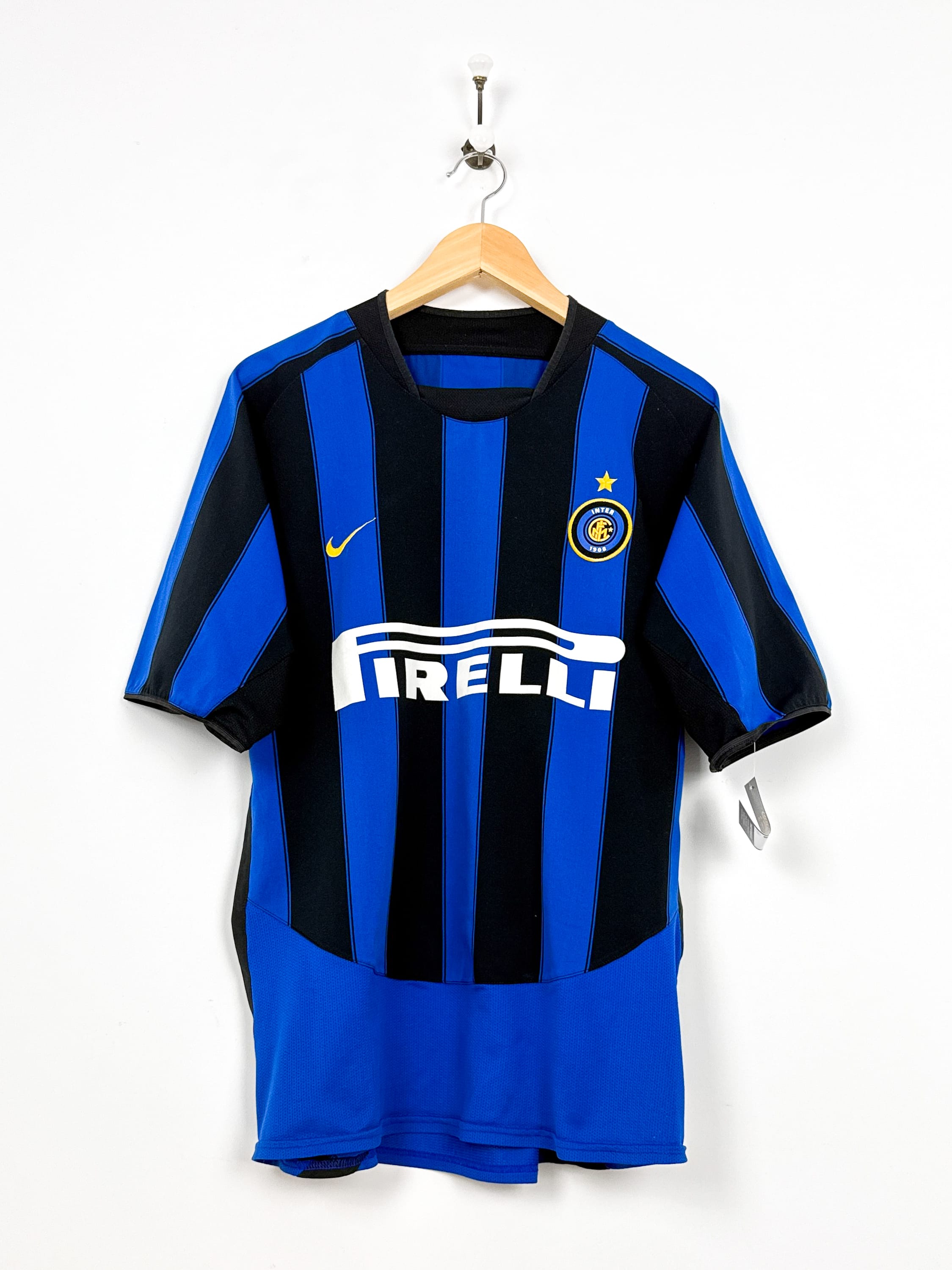 Maillot Inter Milan 2003/04 Home (L) ADRIANO #10