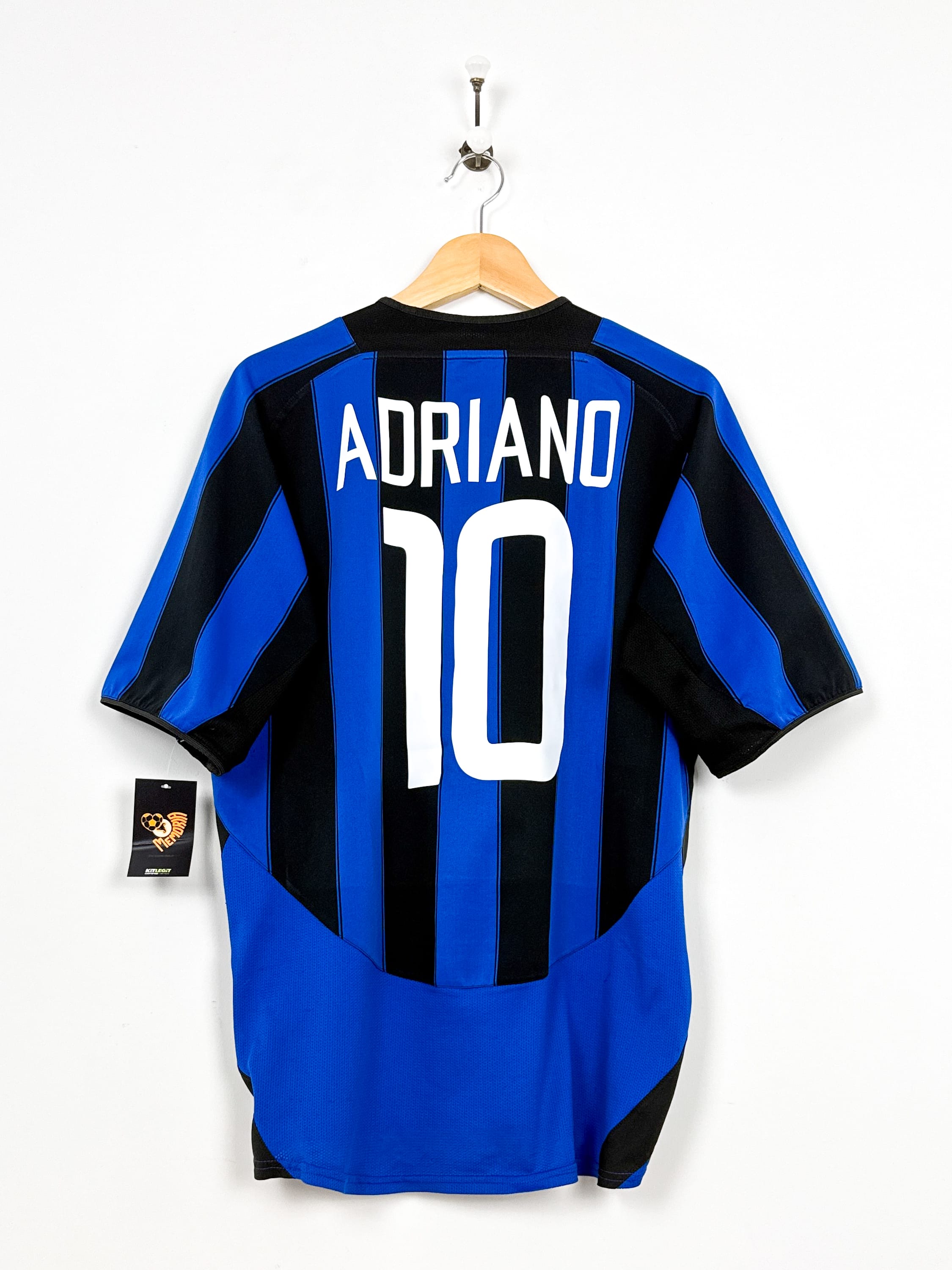 Maillot Inter Milan 2003/04 Home (L) ADRIANO #10
