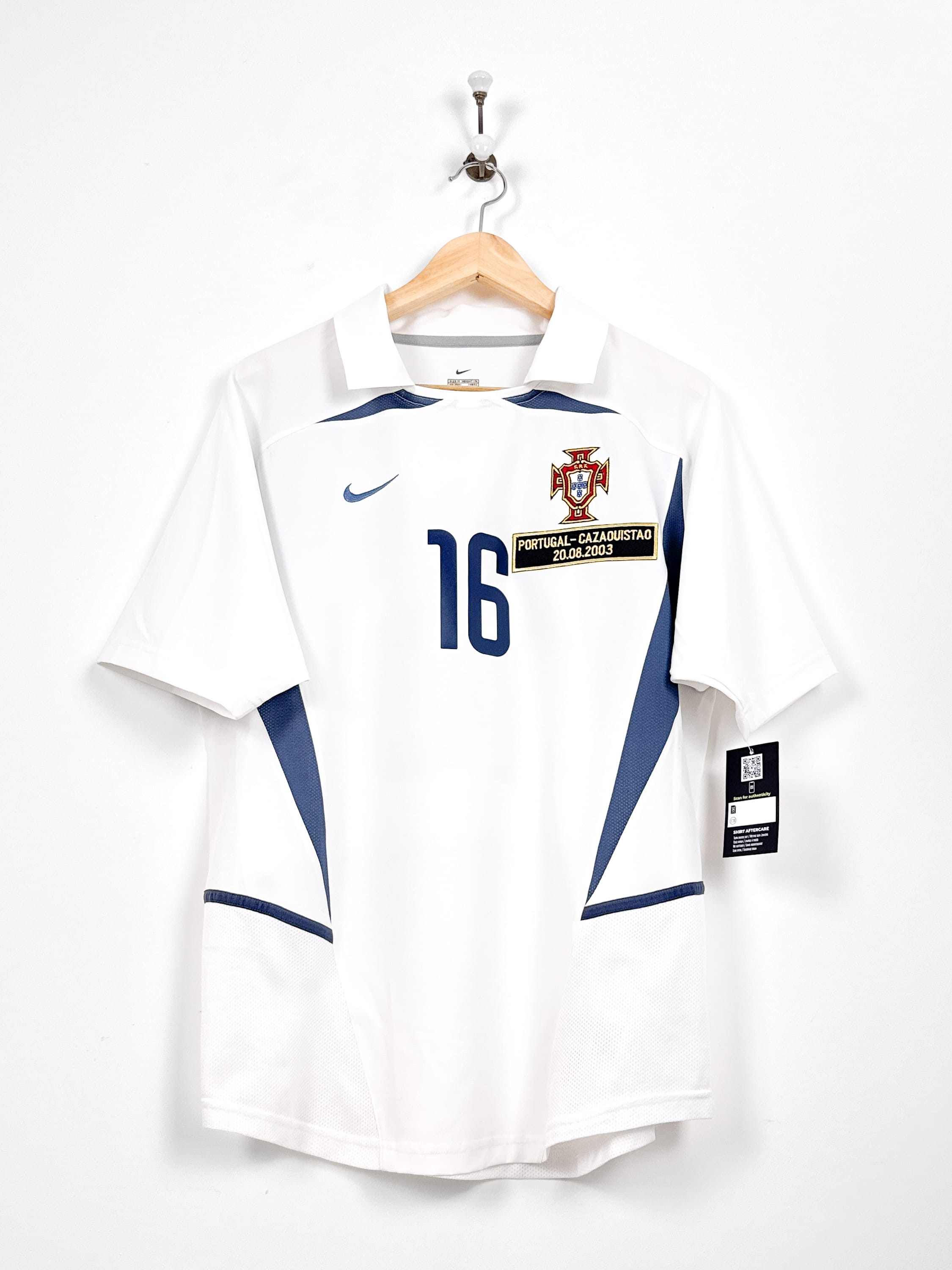Maillot Portugal 2002 Away (M) C. RONALDO #16