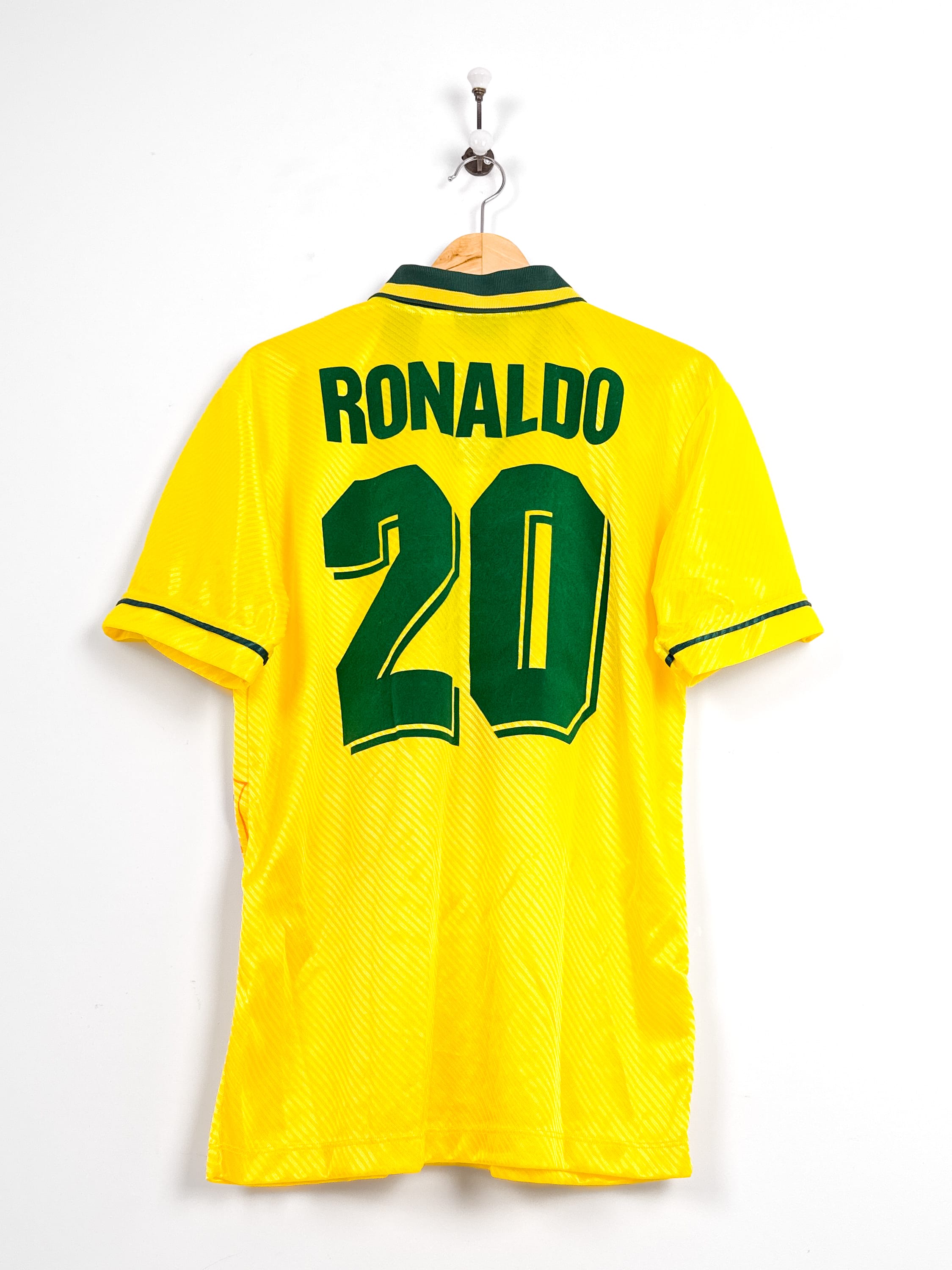 Maillot Brésil 1994 Home (M) RONALDO #20