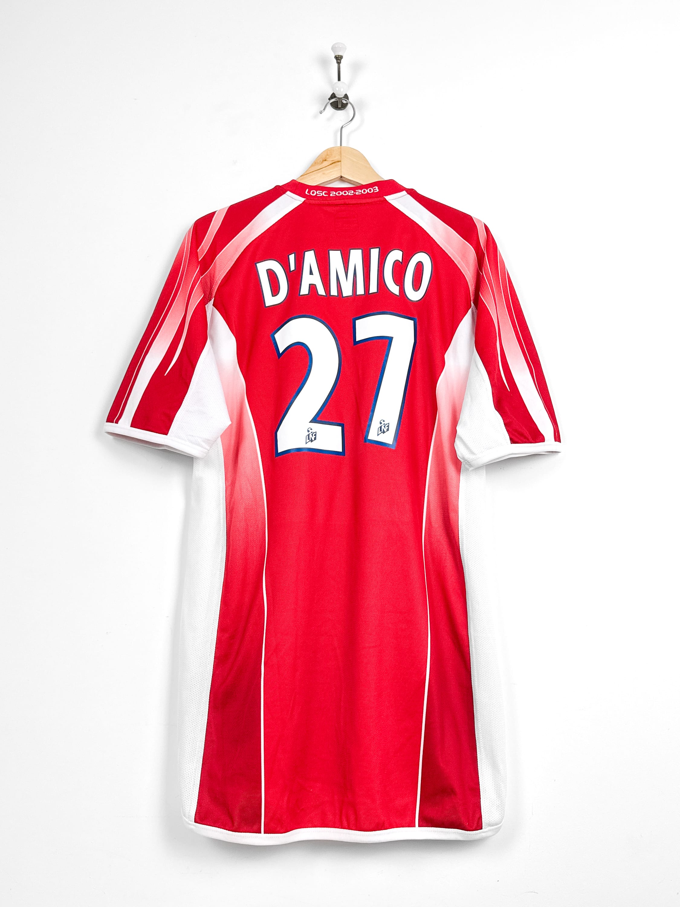 Maillot LOSC 2002/03 Home (XL) D’AMICO #27
