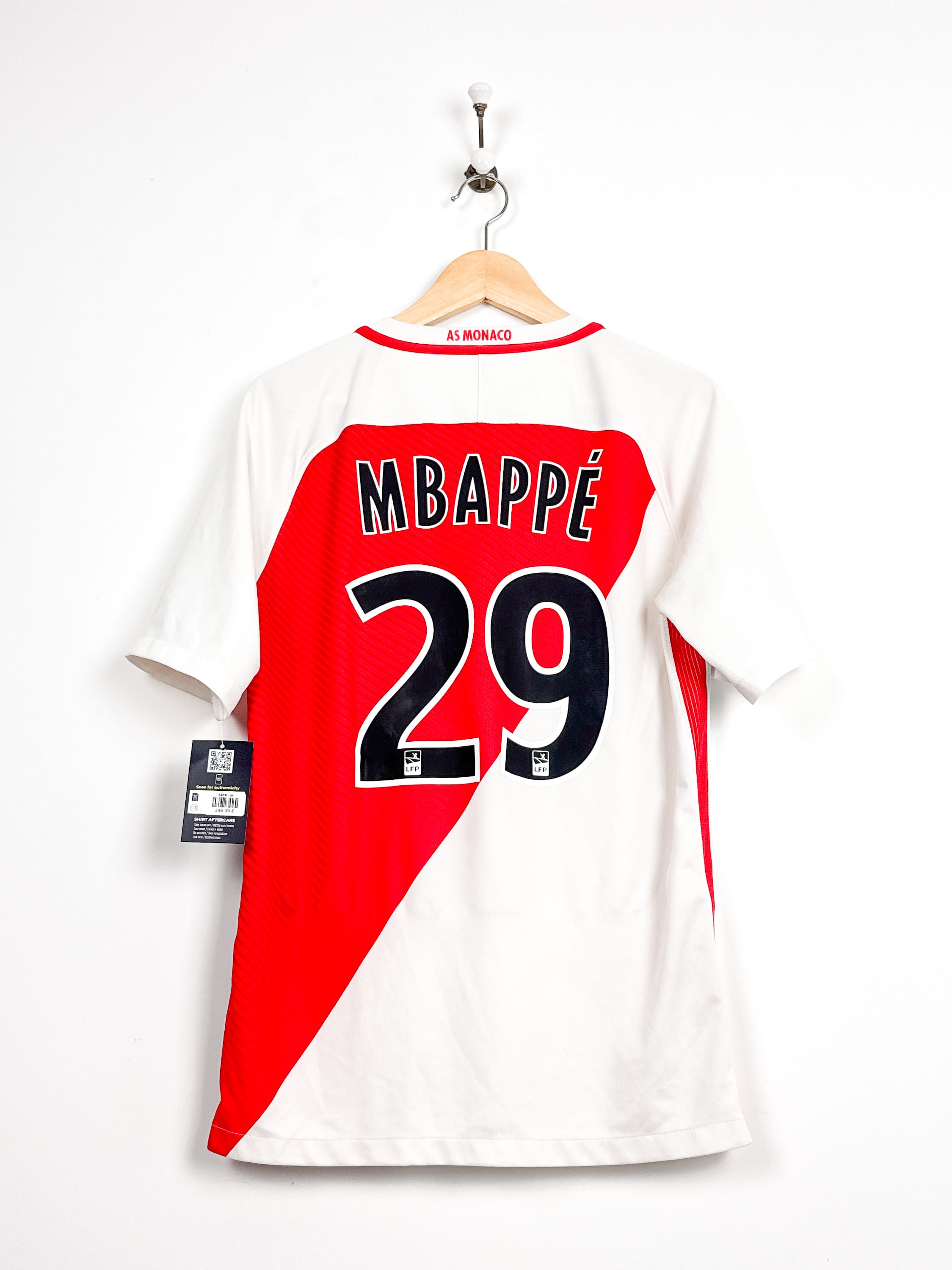 Maillot AS Monaco 2016/17 Home (M) MBAPPÉ #29