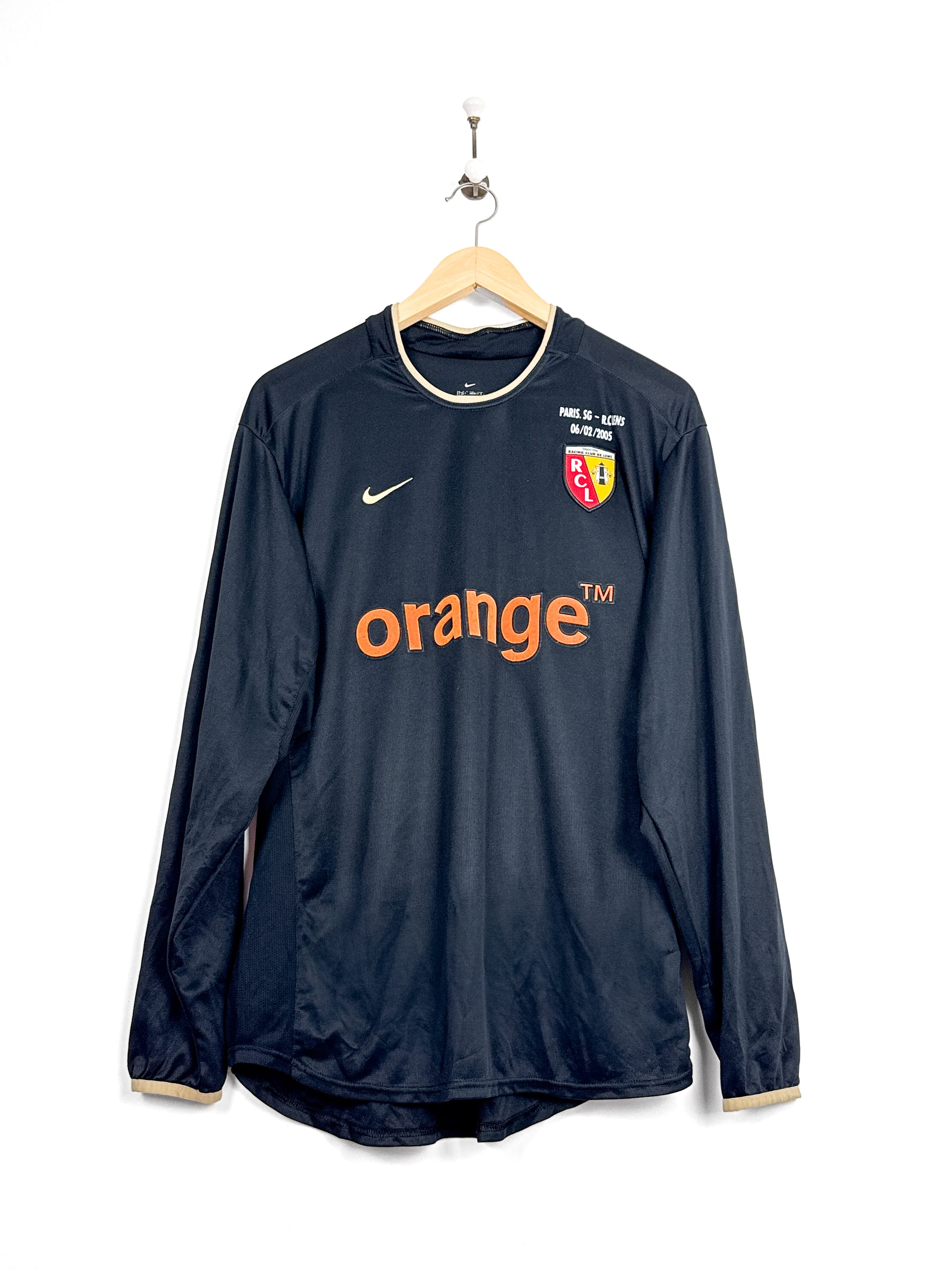 Maillot RC Lens 2004/05 Fourth (L) #10 Stand Up Speak Up