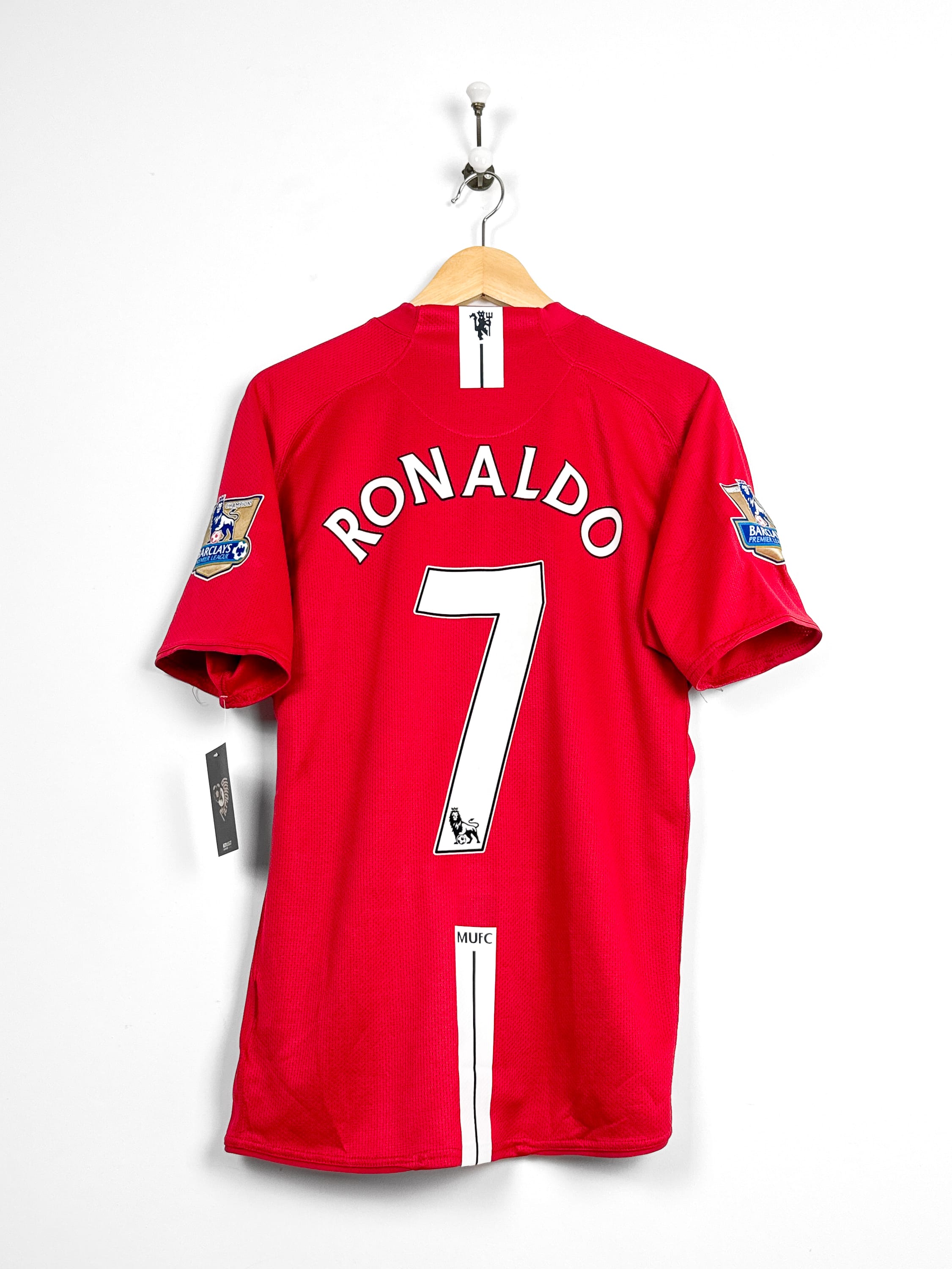 Maillot Manchester United 2007/09 Home (L) RONALDO #7