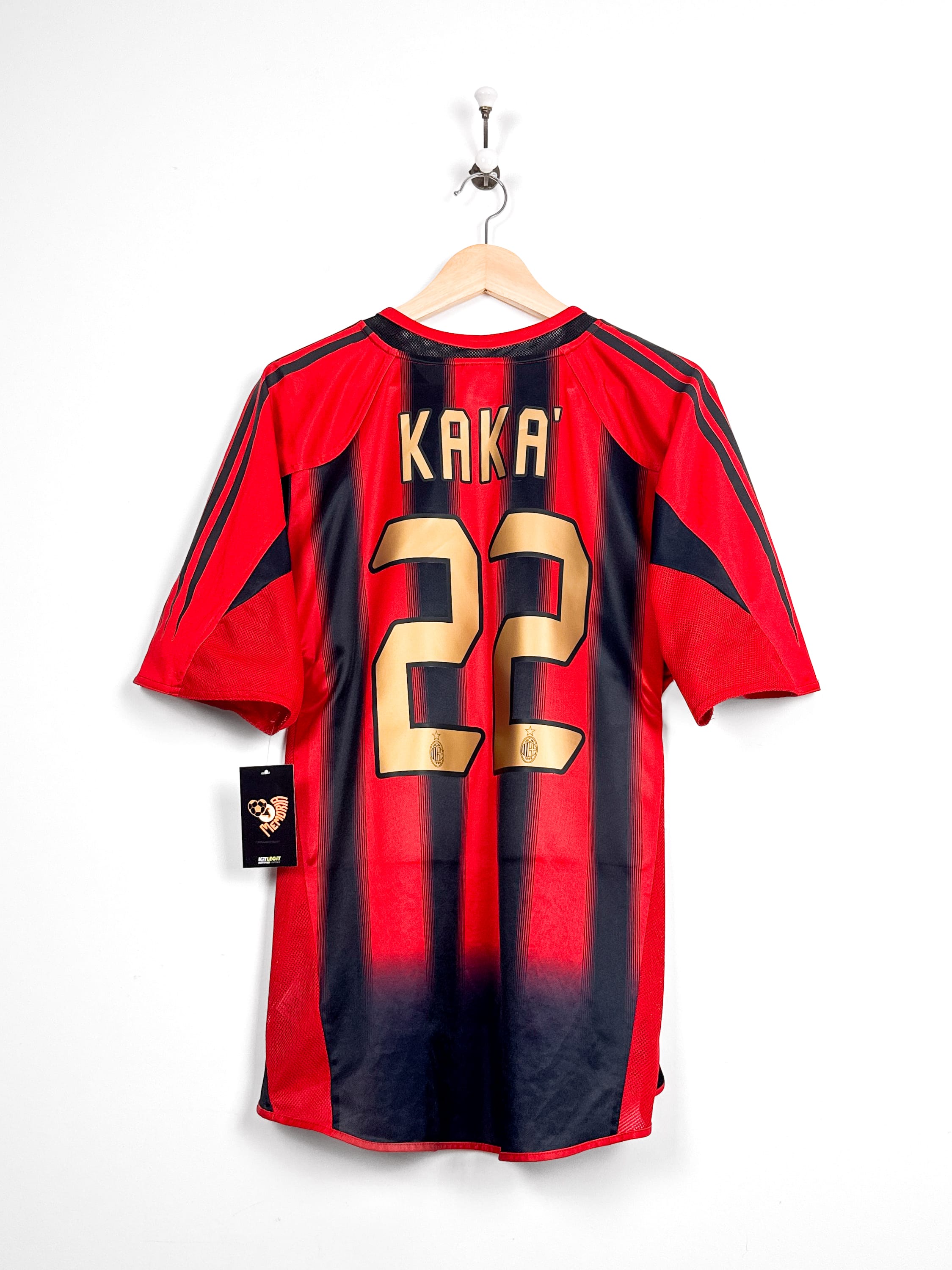 Maillot AC Milan 2004/05 Home (L) KAKÁ #22