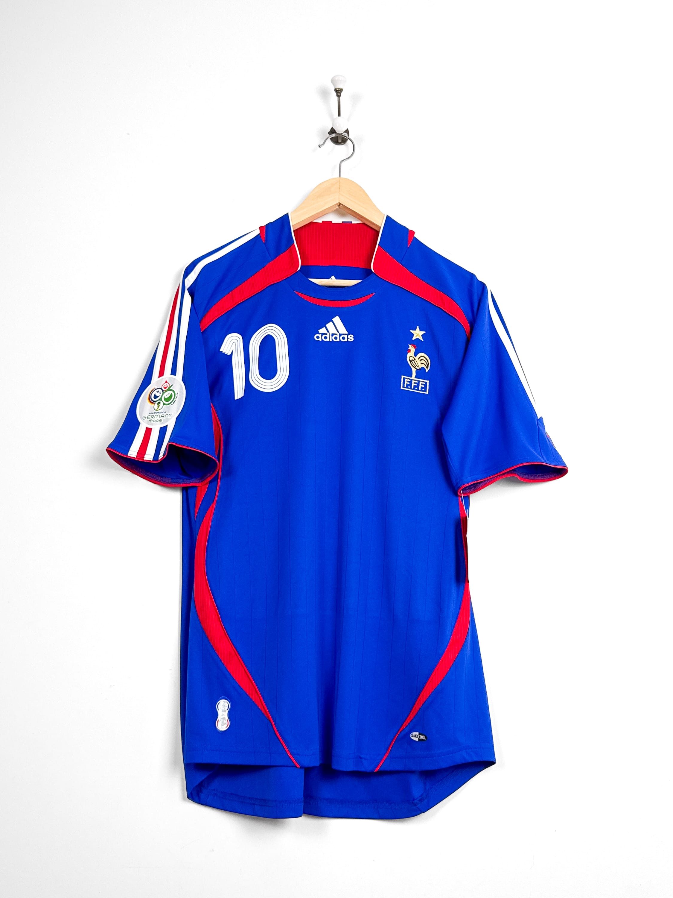 Maillot Equipe de France 2006 Home (L) ZIDANE #10