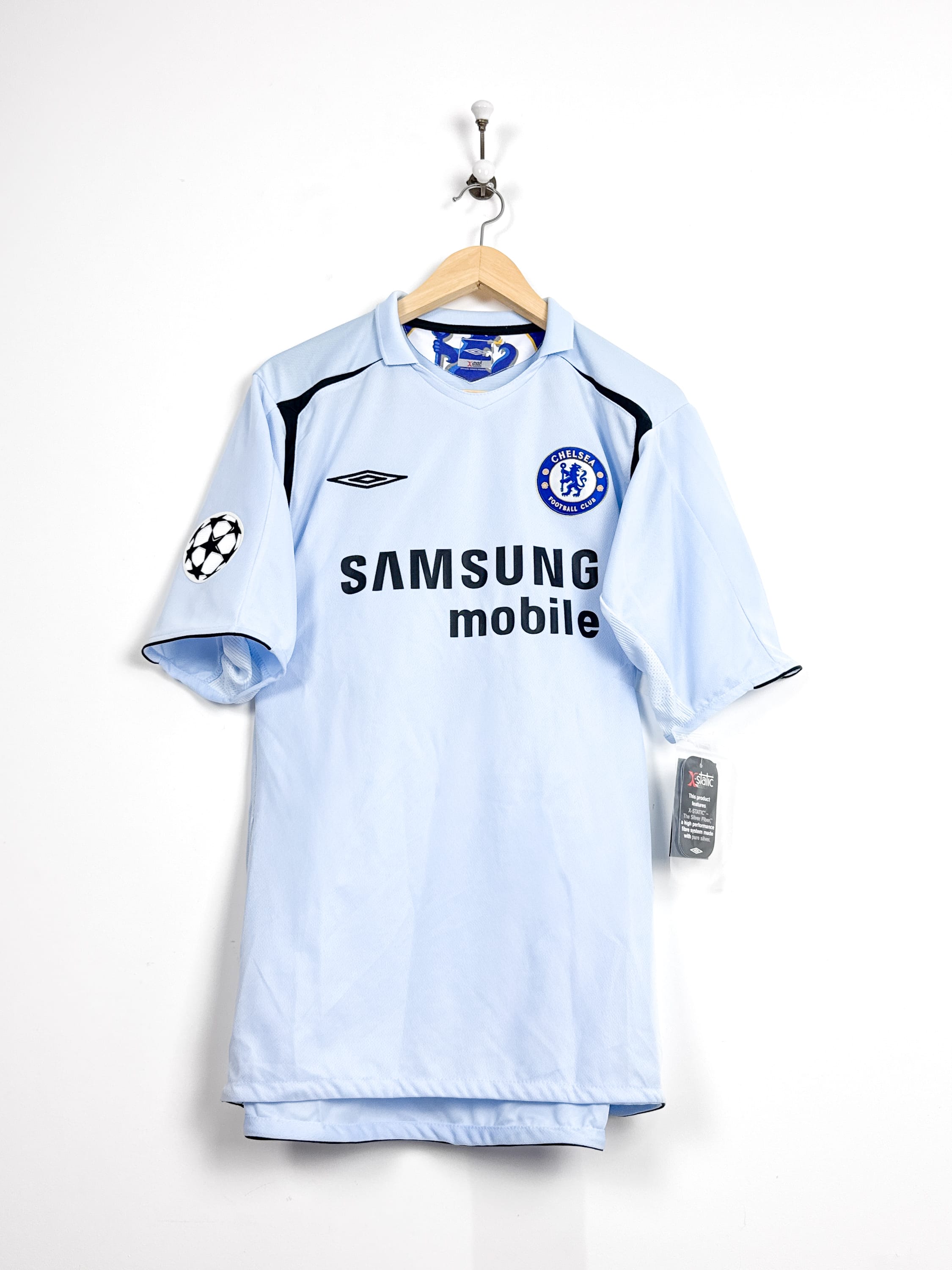 Maillot Chelsea 2005/06 Away (XL) DROGBA #15 BNWT CL