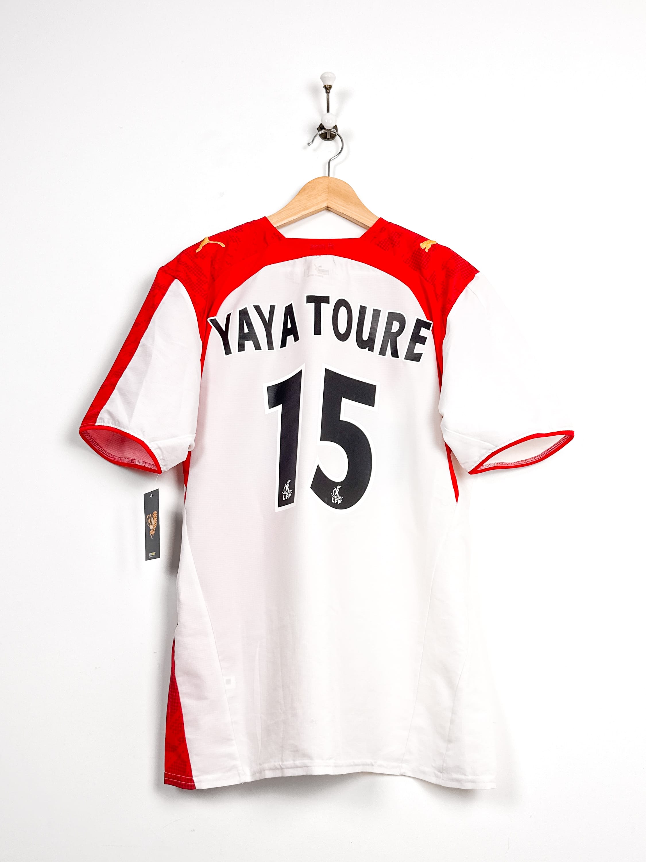 Maillot AS Monaco 2005/06 Home (L) YAYA TOURÉ #15