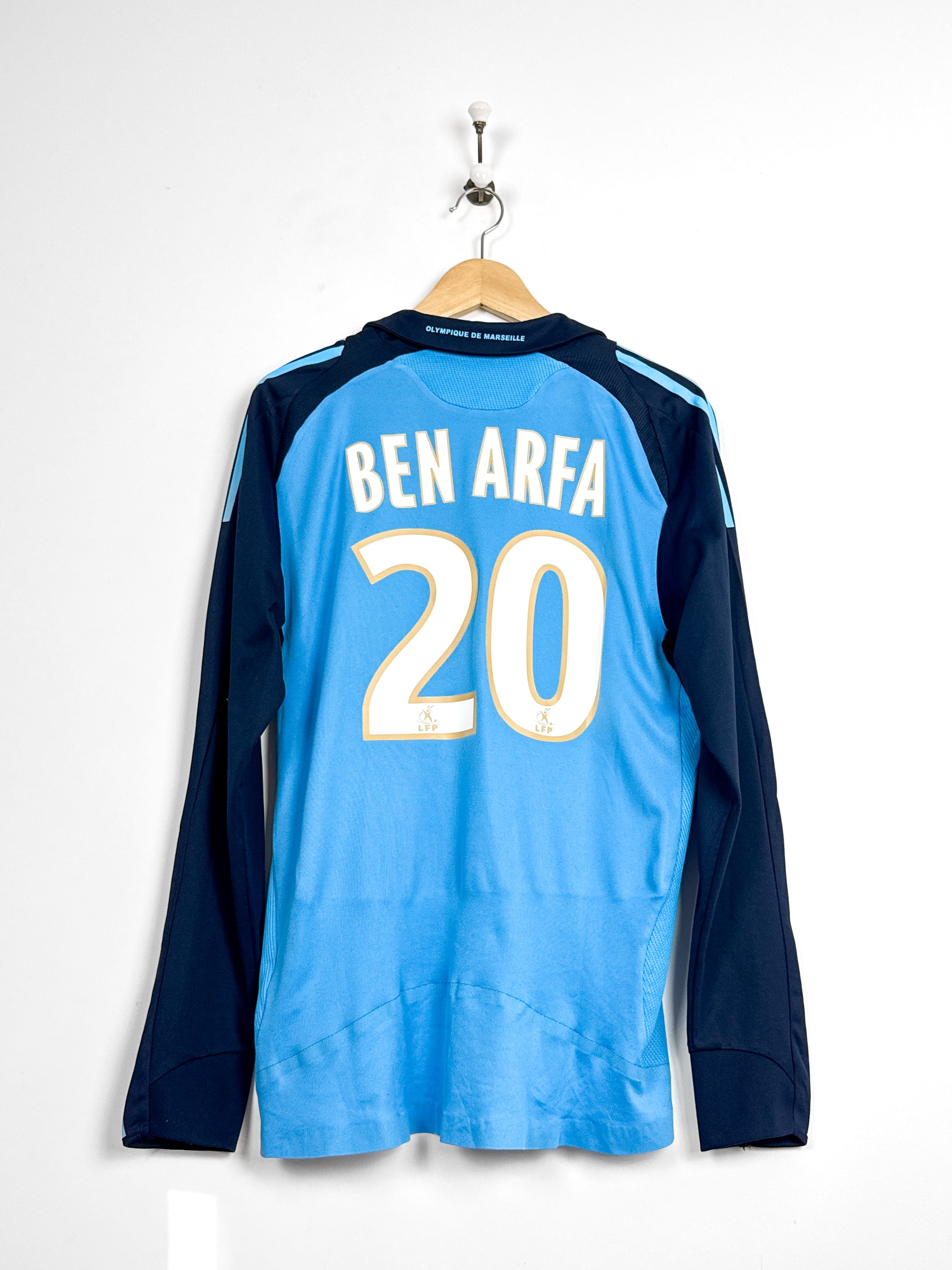 Maillot Olympique de Marseille 2008/09 Away (L) BEN ARFA #20 Formotion L/S