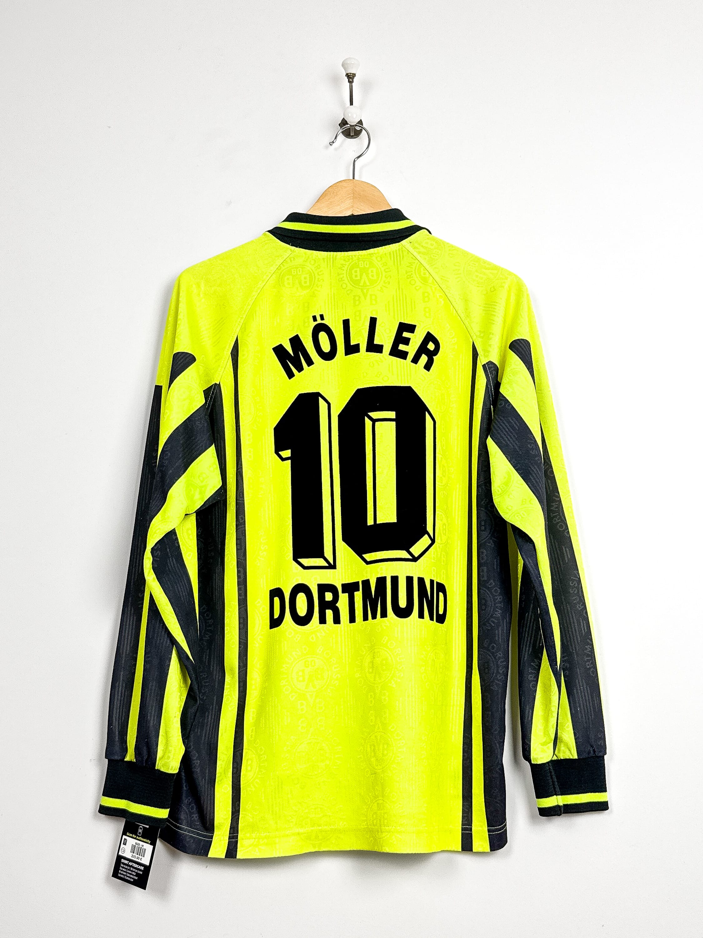 Maillot Borussia Dortmund 1996/97 Home (M) MÖLLER #10 L/S