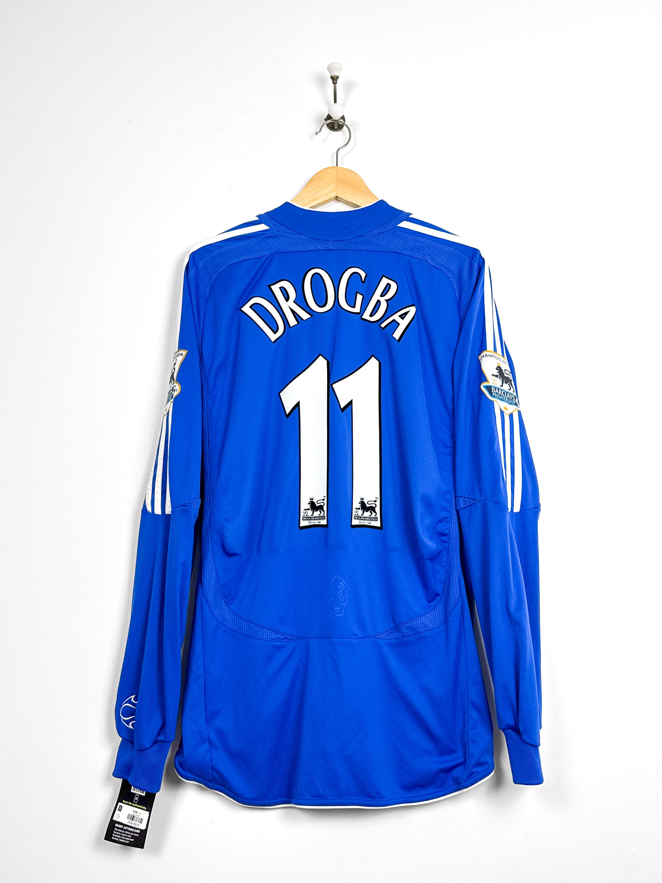 Maillot Chelsea 2006/08 Home (L) DROGBA #11 L/S