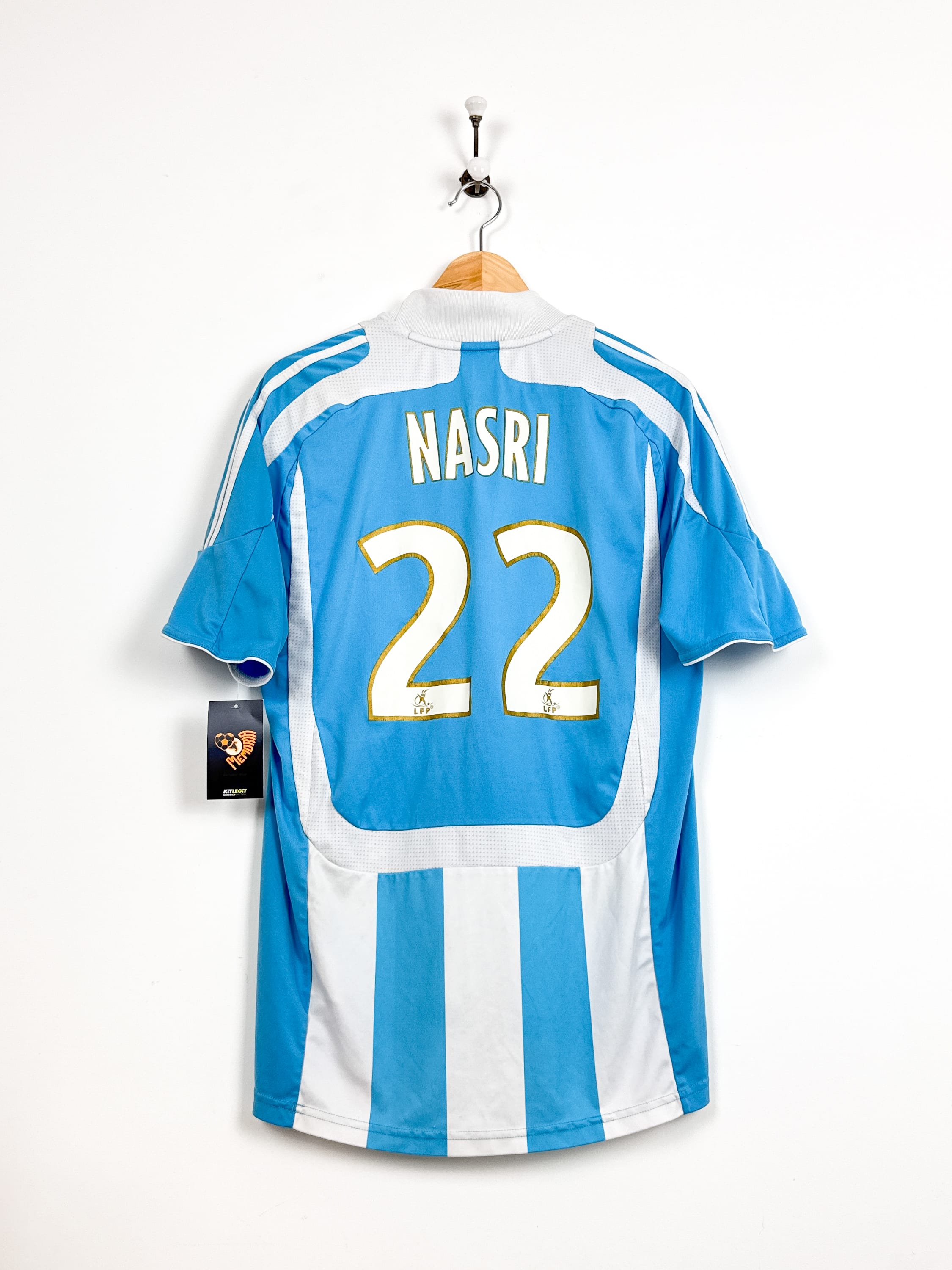 Maillot Olympique de Marseille 2007/08 Away (M) NASRI #22