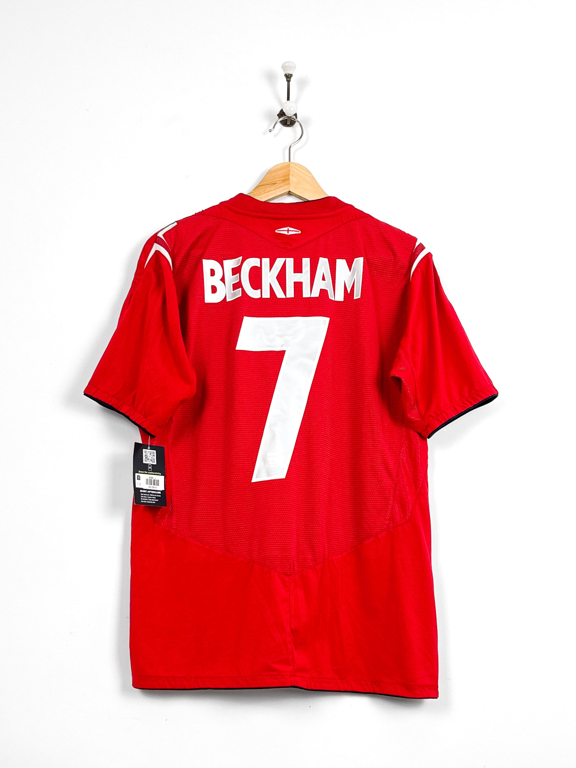 Maillot Angleterre 2004 Away (L) BECKHAM #7
